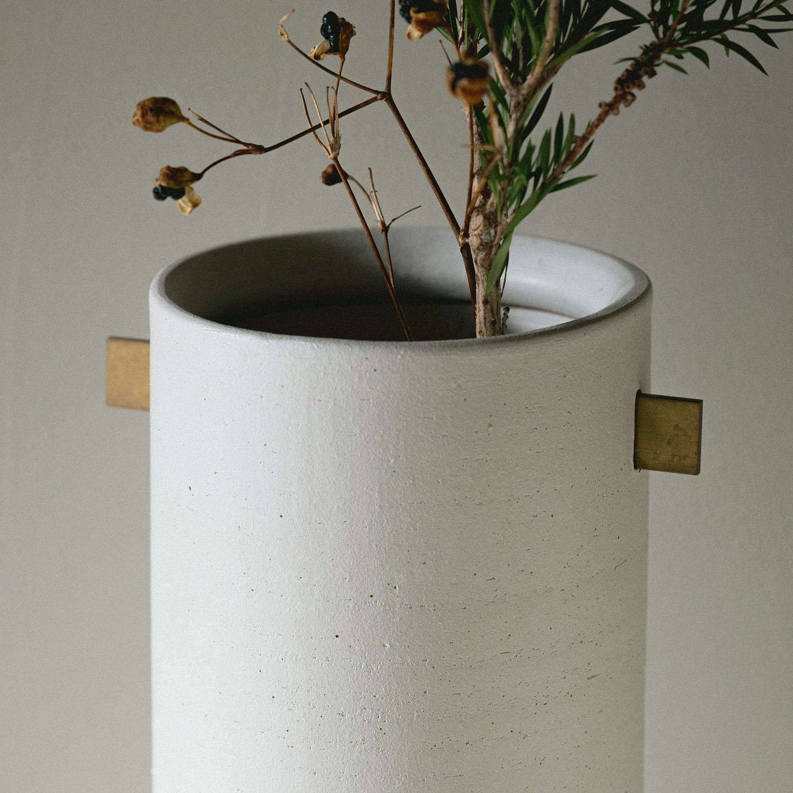 TEOKE stand-handmade Shigaraki Umbrella Stands-HIJICA-Meizan Kiln