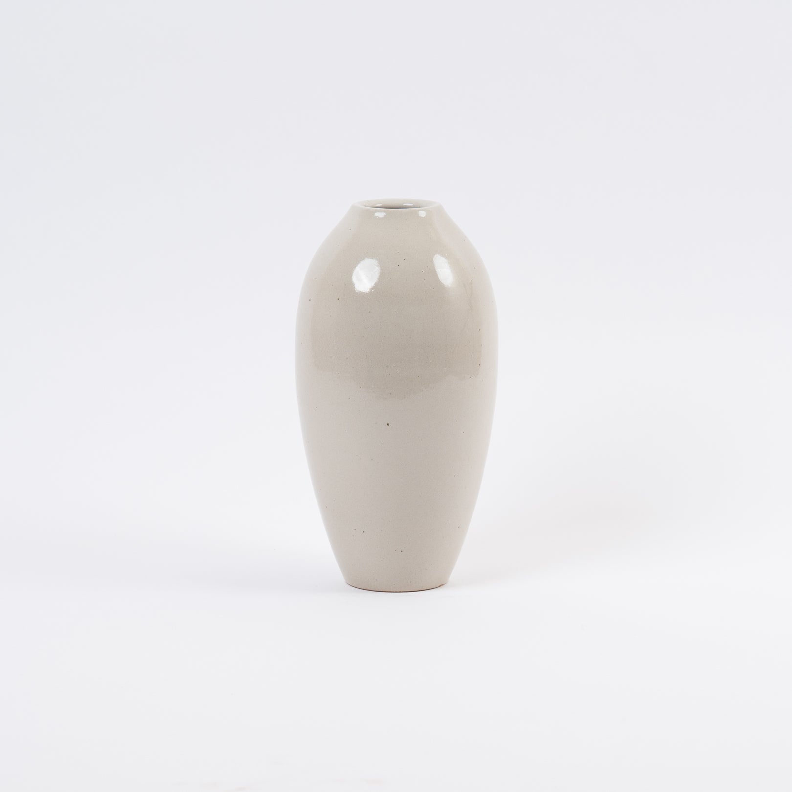Handcrafted Shigaraki Big Vase inIvory, , – ma, made in Japan