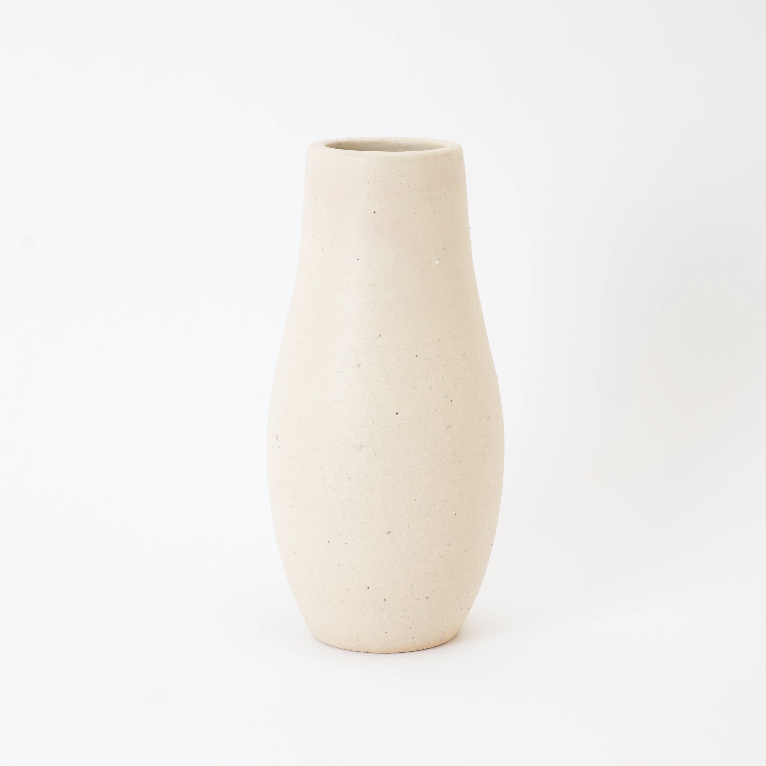 Handcrafted Shigaraki Bouquet Vase inWhite, , – HIBI, made in Japan