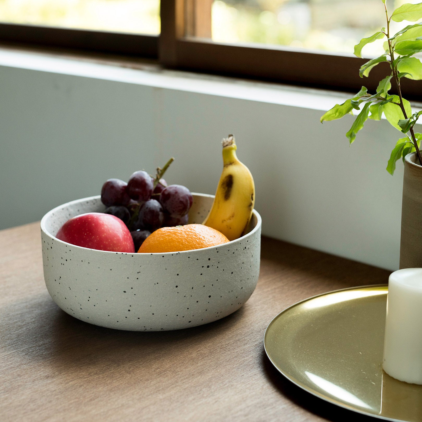 Handcrafted Shigaraki BOWL L inSHIROTSUCHI, , – GRAIN WARE, made in Japan
