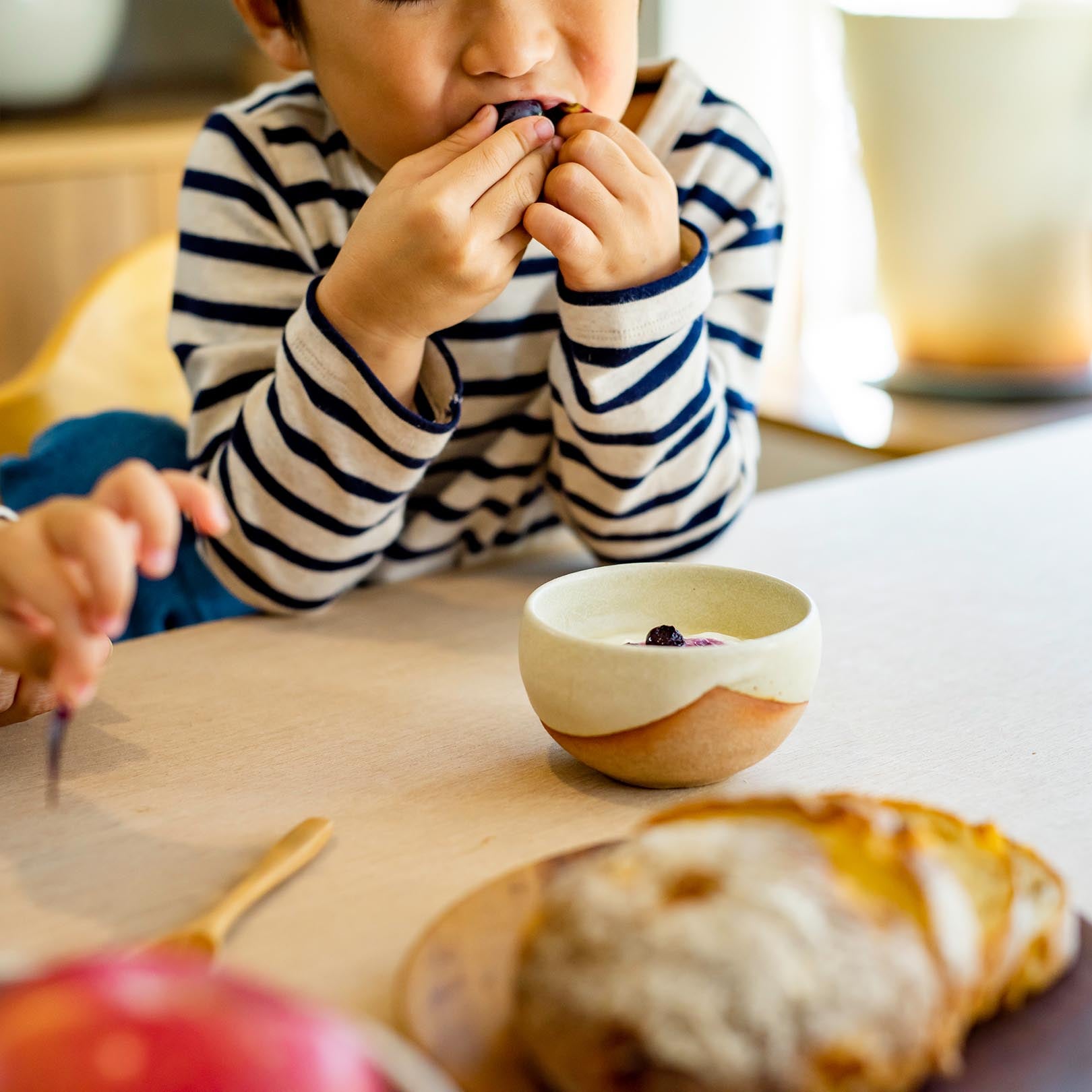 Child's Bowl Small-handmade Shigaraki Tableware / Bowls-codomono-Meizan Kiln