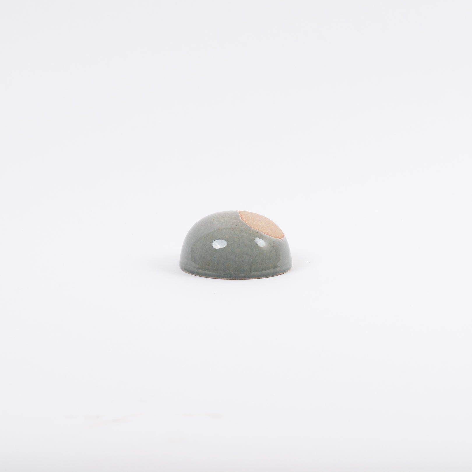 Handcrafted Shigaraki Dome Wall Vase inSky Blue, , – ma, made in Japan