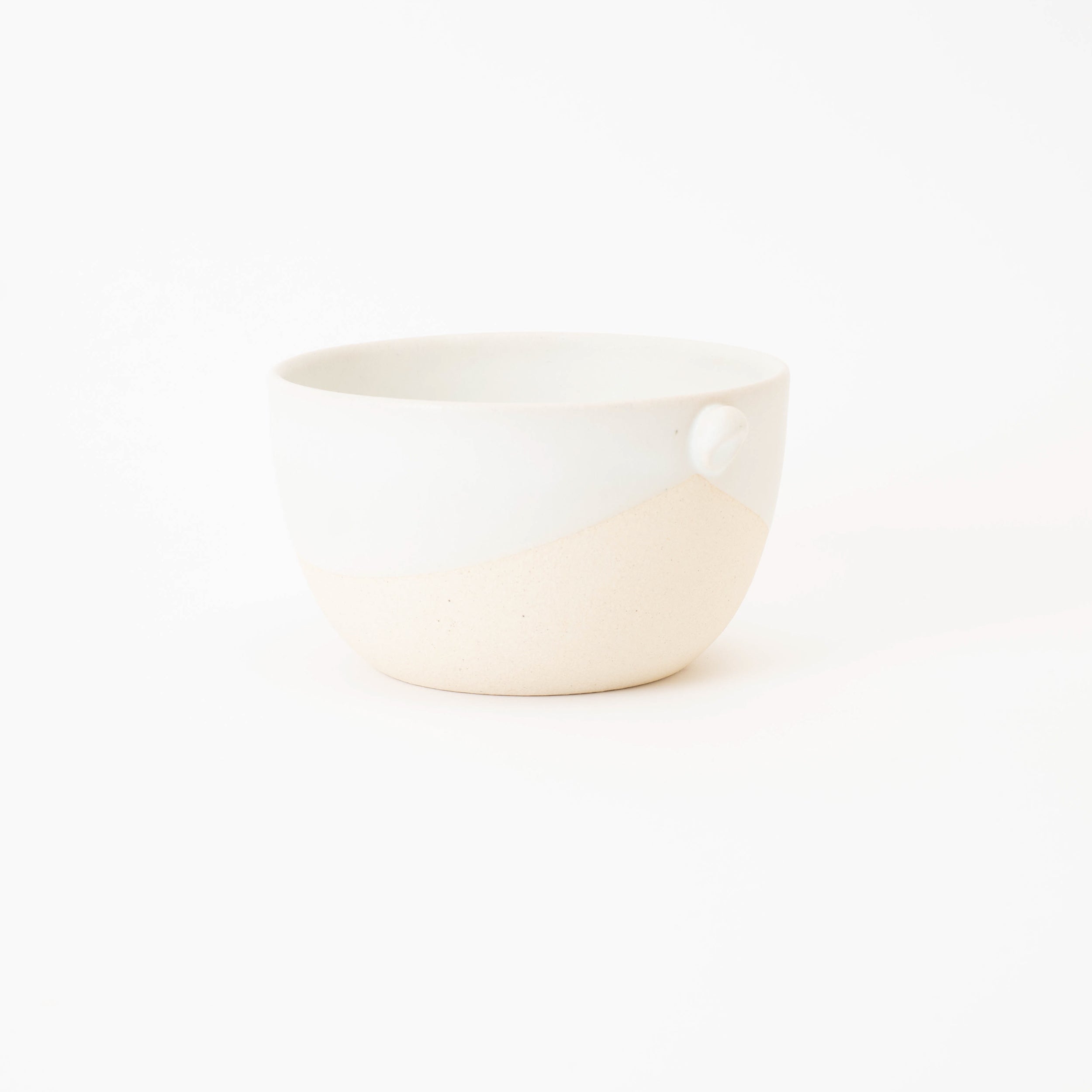 Handcrafted Shigaraki Donburi Bowl inWhite, , – codomono, made in Japan