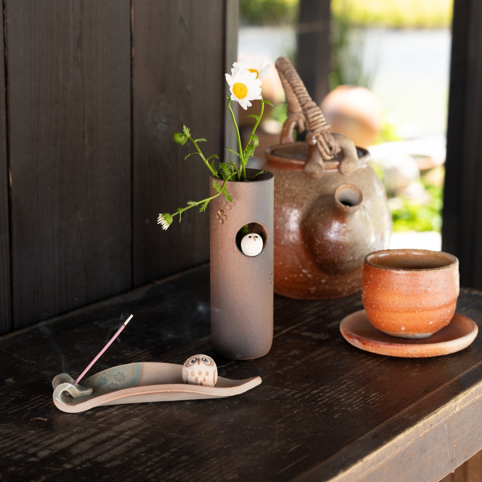 Owl Incense Holder