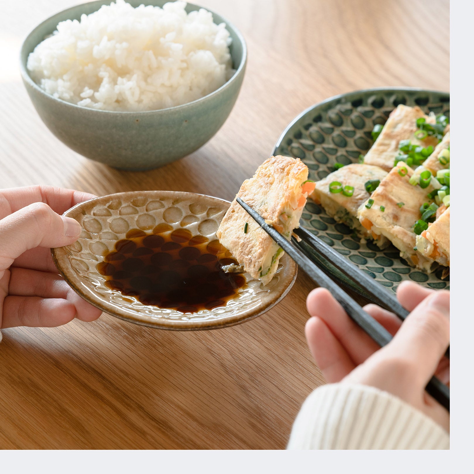 Flat Plate Mini-handmade Shigaraki Tableware / Plates-Hitotsuki-Meizan Kiln