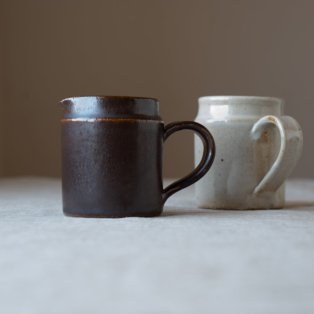 Handcrafted Shigaraki Milk Pitcher inNatural, , – Clay Cooking Utensils, made in Japan