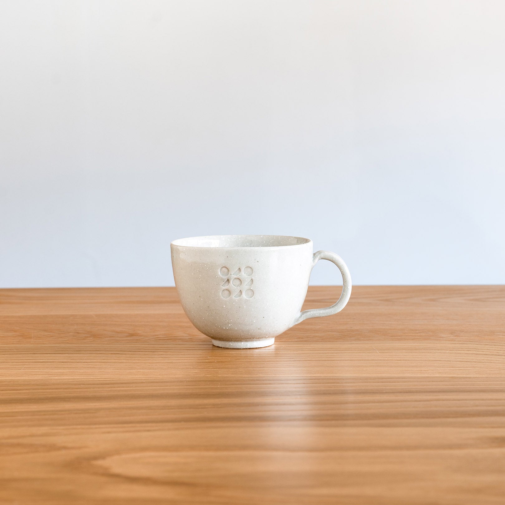 Handcrafted Shigaraki Mug inCeladon, , – Hitotsuki, made in Japan