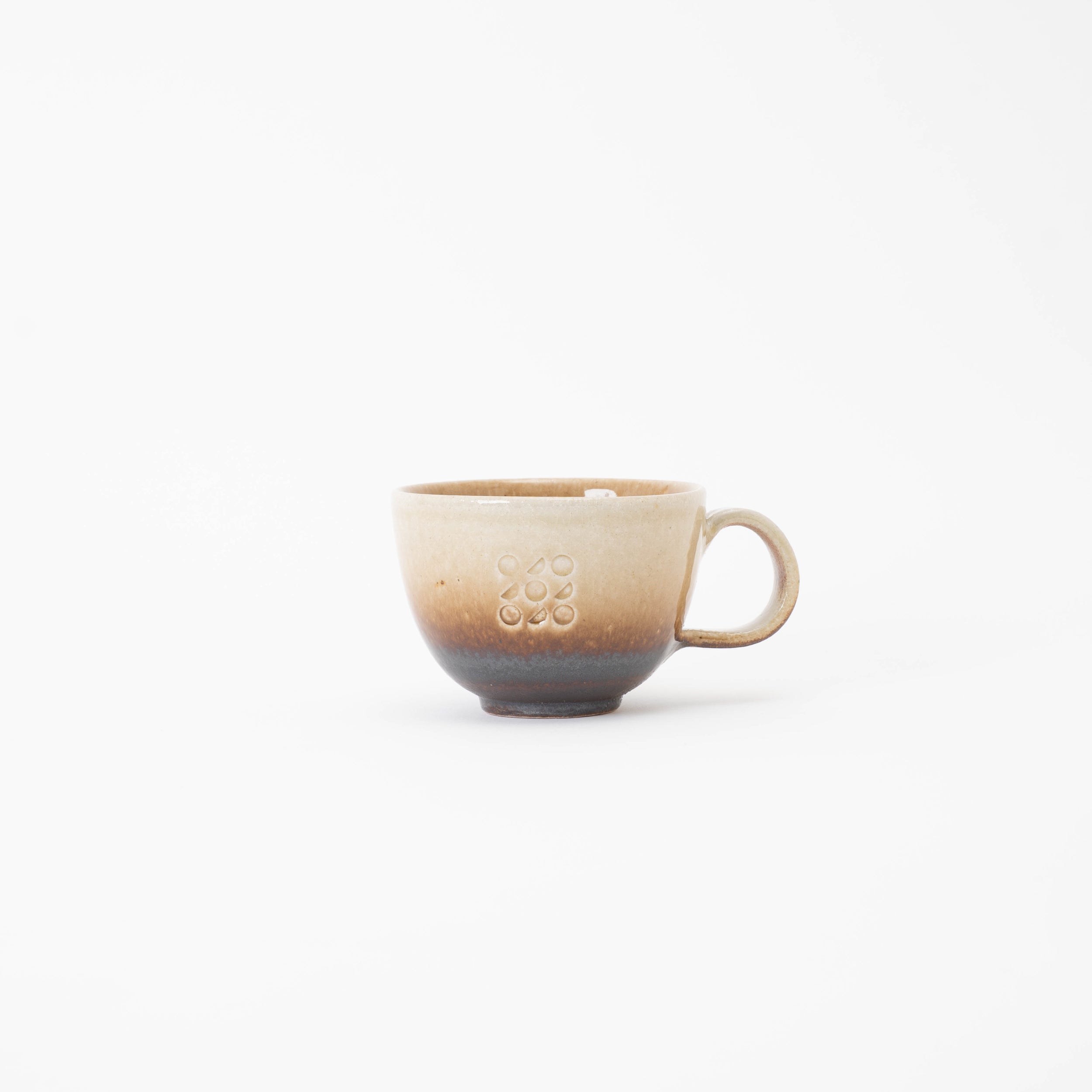 Handcrafted Shigaraki Mug inOchre, , – Hitotsuki, made in Japan