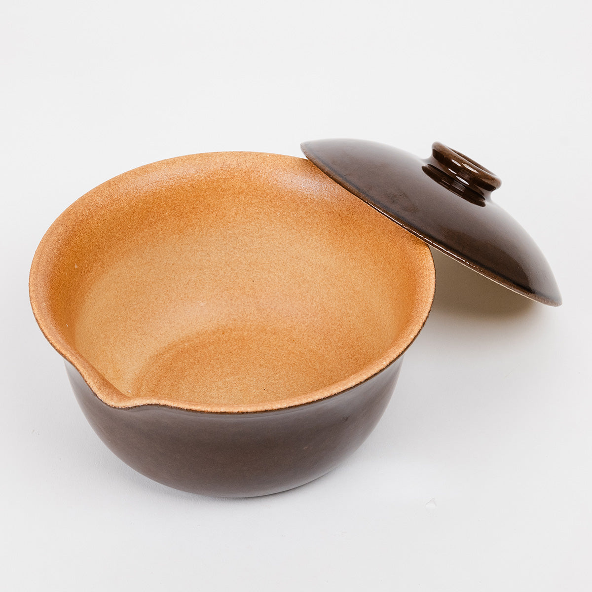 Microwave Clay Steamer-handmade Shigaraki Kitchenware / Steamers-Clay Cooking Utensils-Meizan Kiln