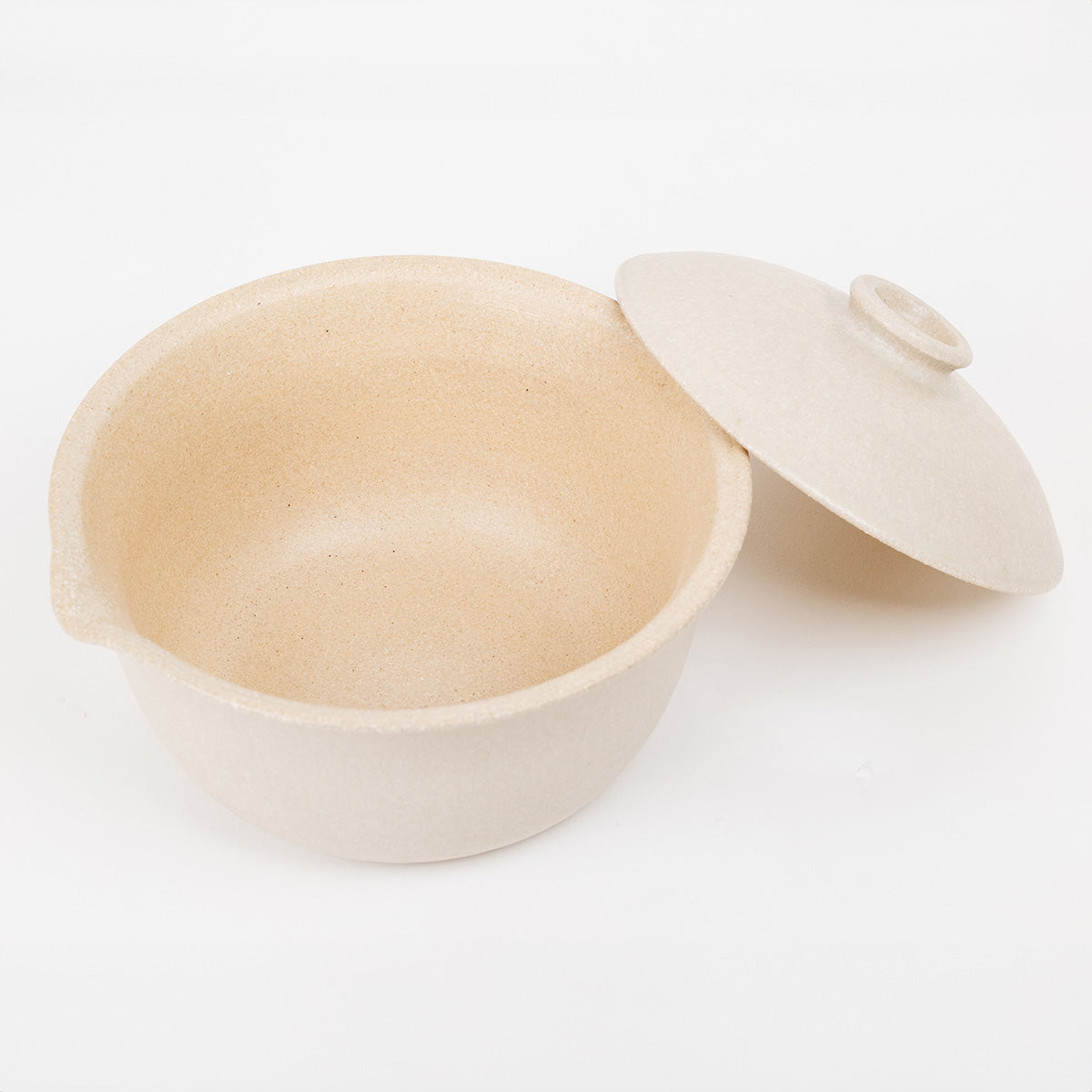 Microwave Clay Steamer-handmade Shigaraki Kitchenware / Steamers-Clay Cooking Utensils-Meizan Kiln