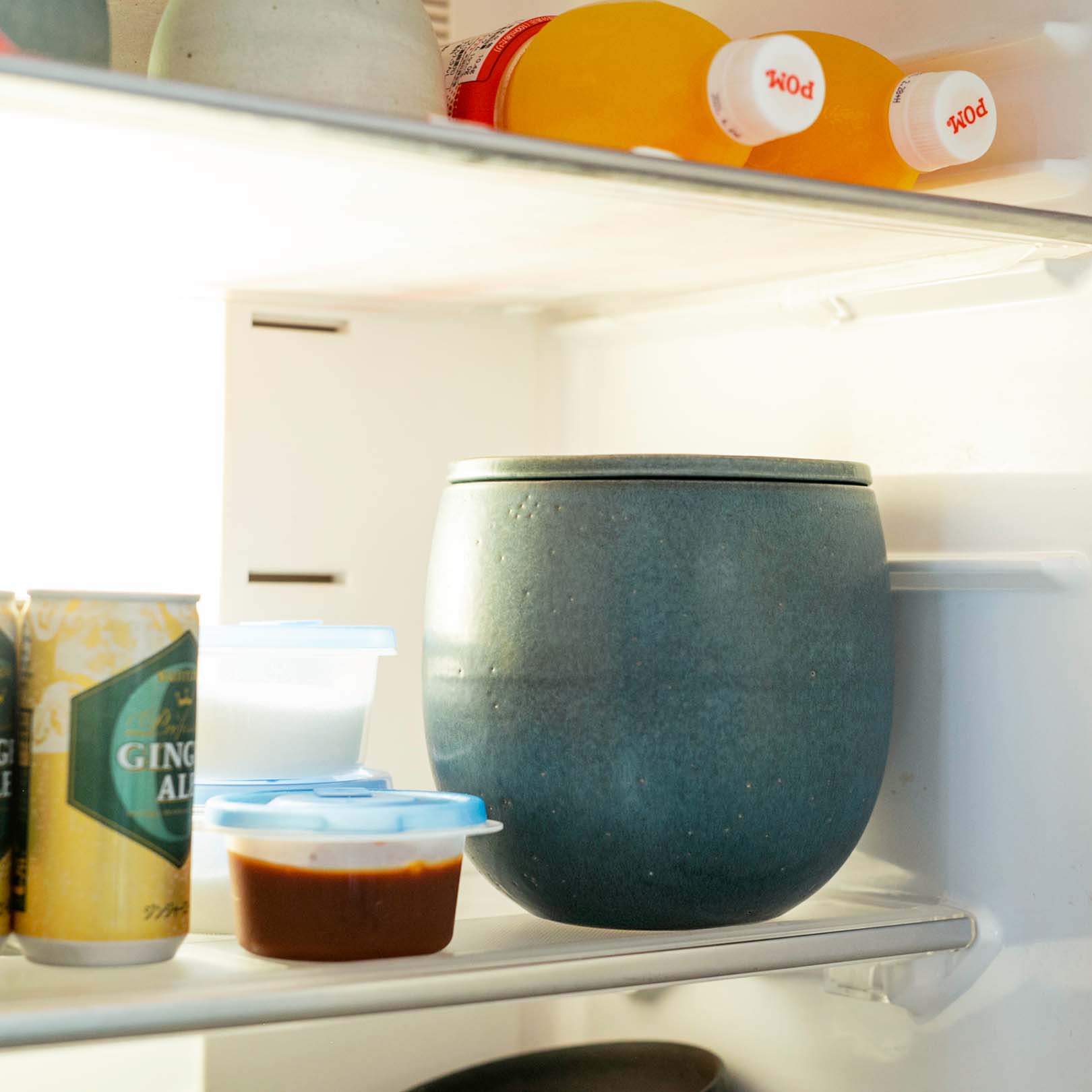 Pickling Jar-handmade Shigaraki Kitchenware / Pickling Jars-Clay Cooking Utensils-Meizan Kiln