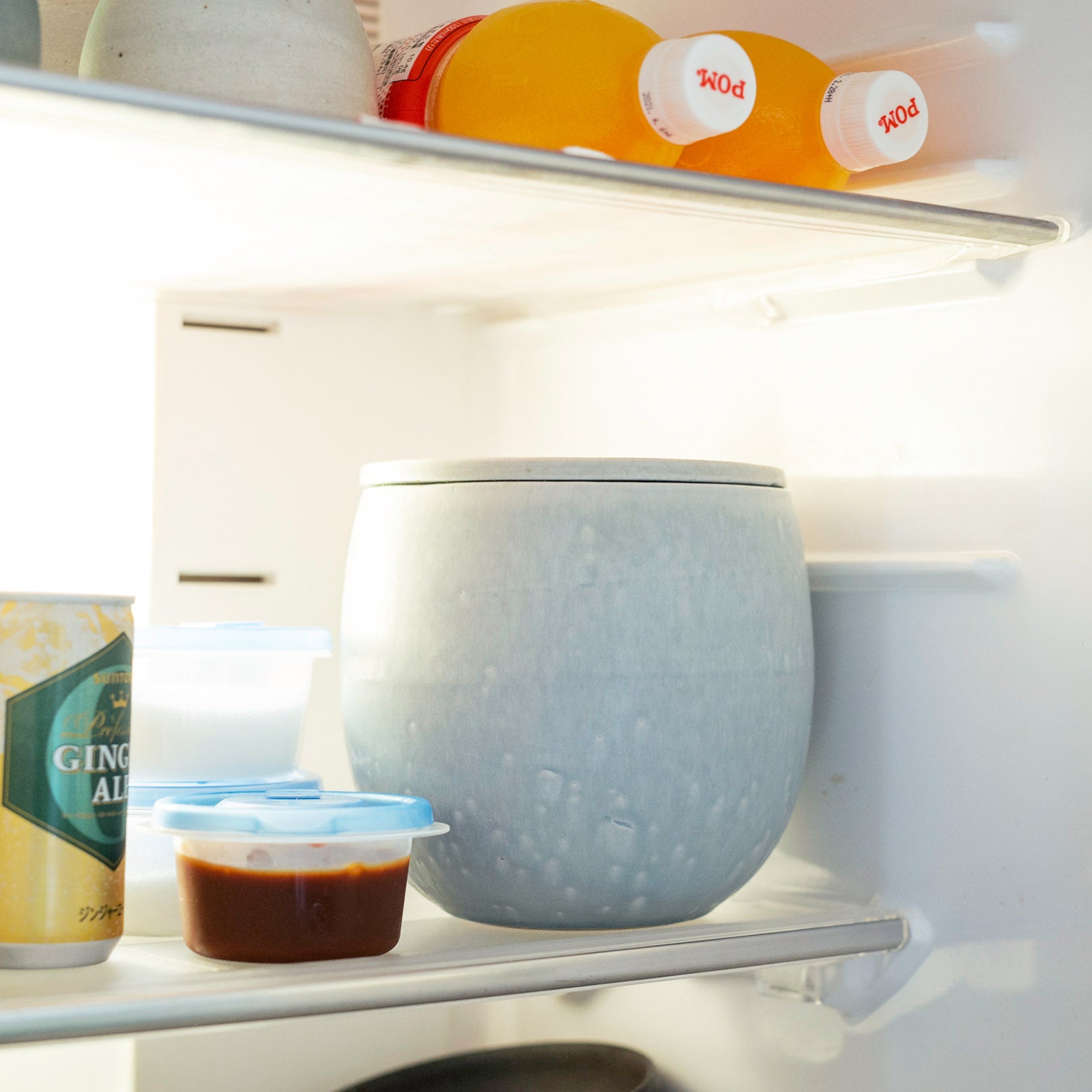 Pickling Jar-handmade Shigaraki Kitchenware / Pickling Jars-Clay Cooking Utensils-Meizan Kiln