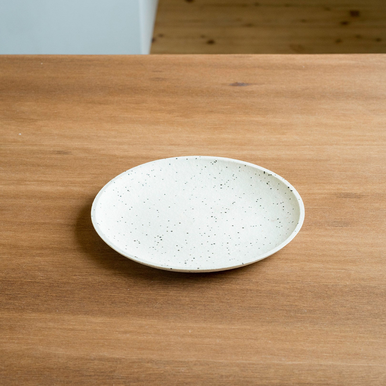 Handcrafted Shigaraki PLATE inSHIROTSUCHI, , – GRAIN WARE, made in Japan