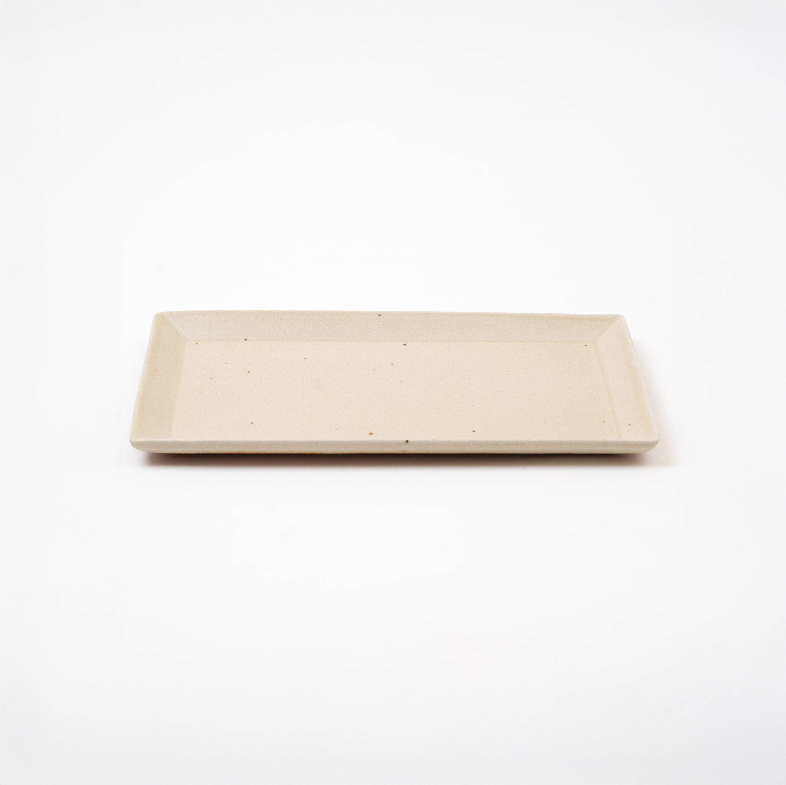 Handcrafted Shigaraki Rectangular Plate inNatural, , – TEIBAN WARE, made in Japan