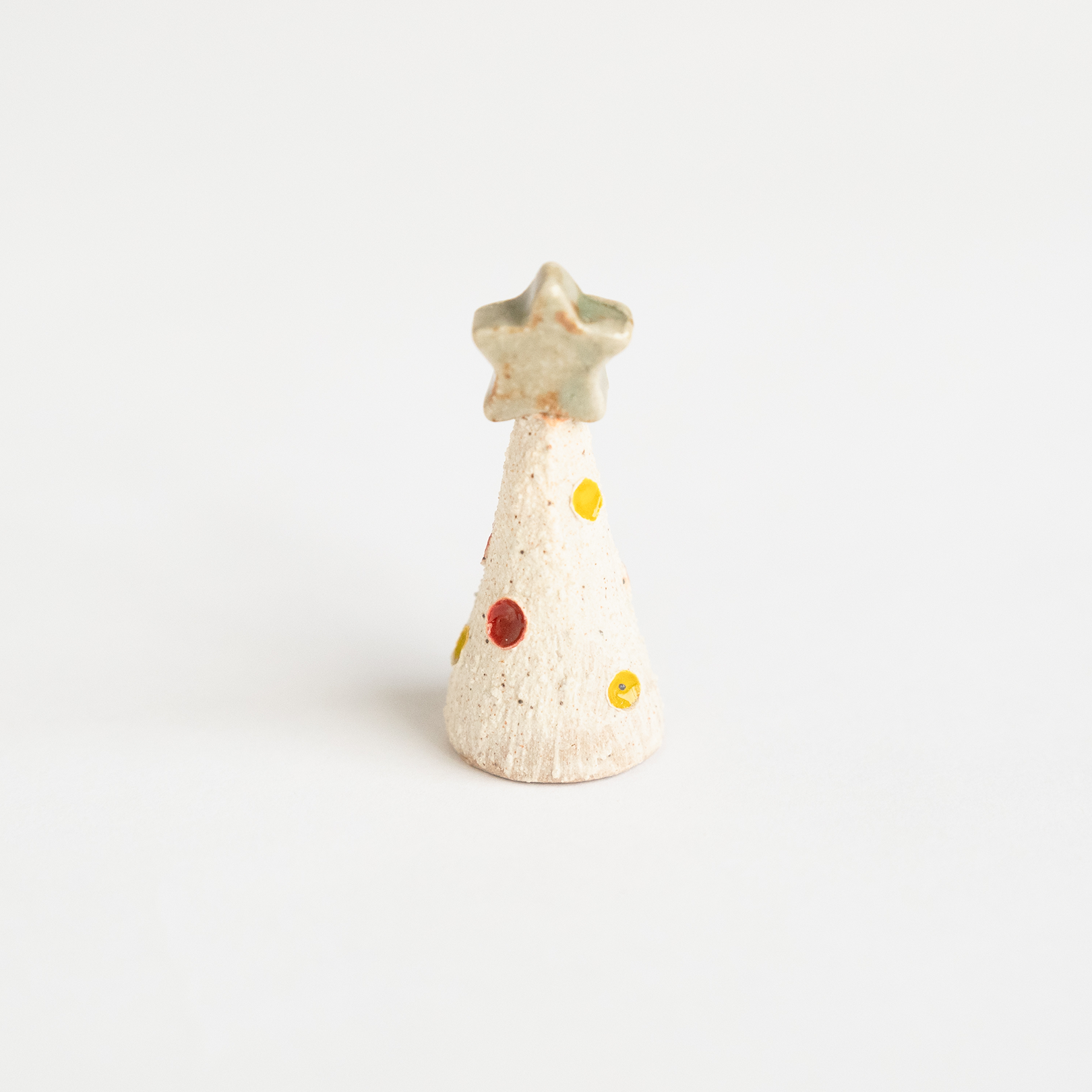 Small Festive Doll-handmade Shigaraki Homeware / Decoration-Christmas-Meizan Kiln