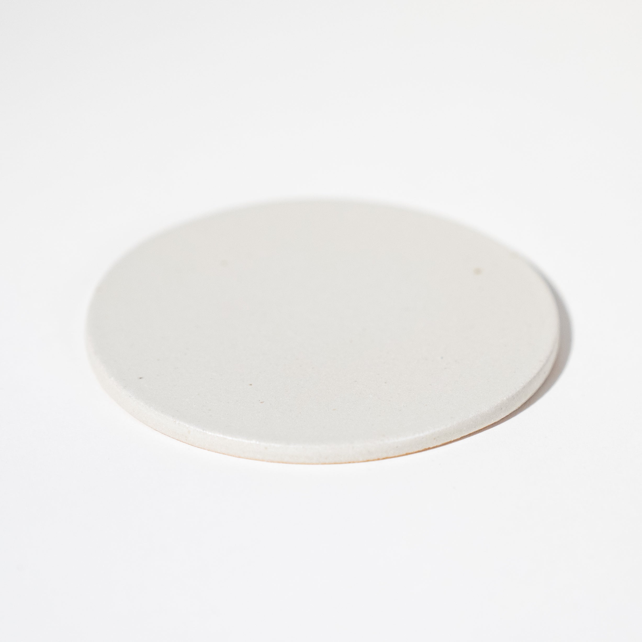Handcrafted Shigaraki Simple Plate Small inWhite, , – Christmas, made in Japan