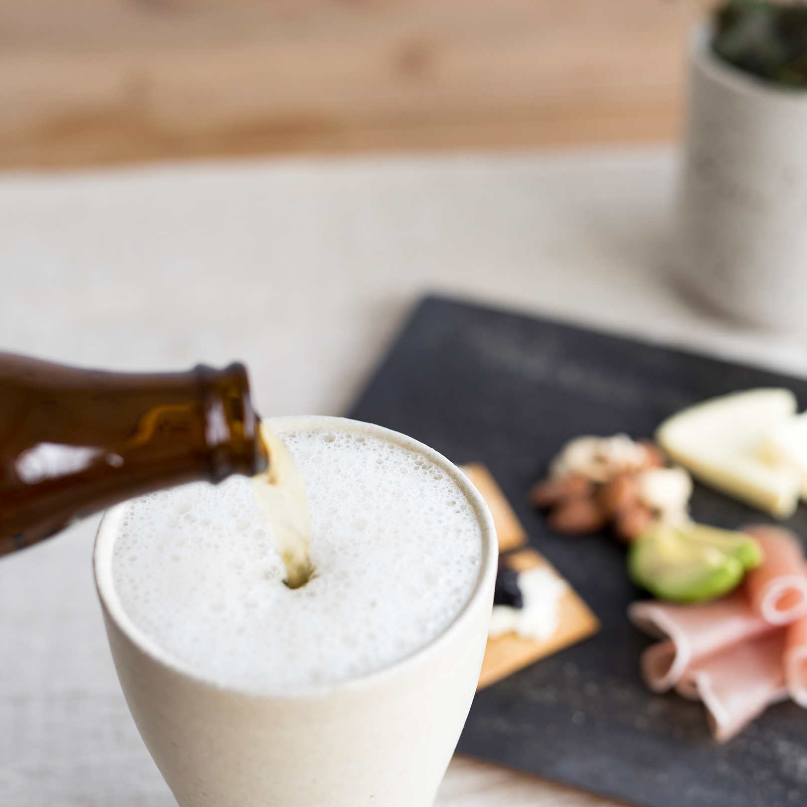 Beer Cup-handmade Shigaraki Tableware / Cups & Teacups-TEIBAN WARE-Meizan Kiln