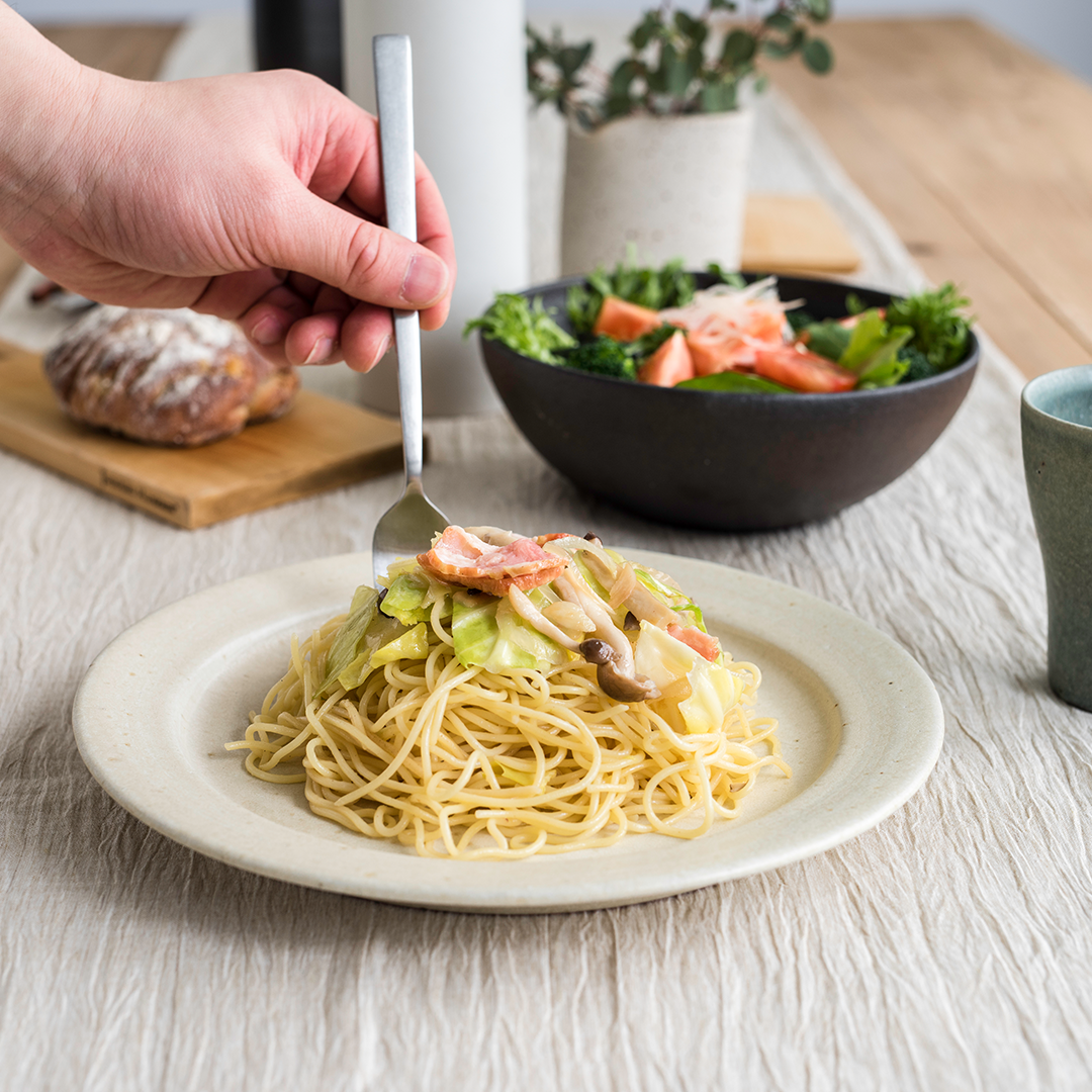 Rim Plate L-handmade Shigaraki Tableware / Plates-TEIBAN WARE-Meizan Kiln