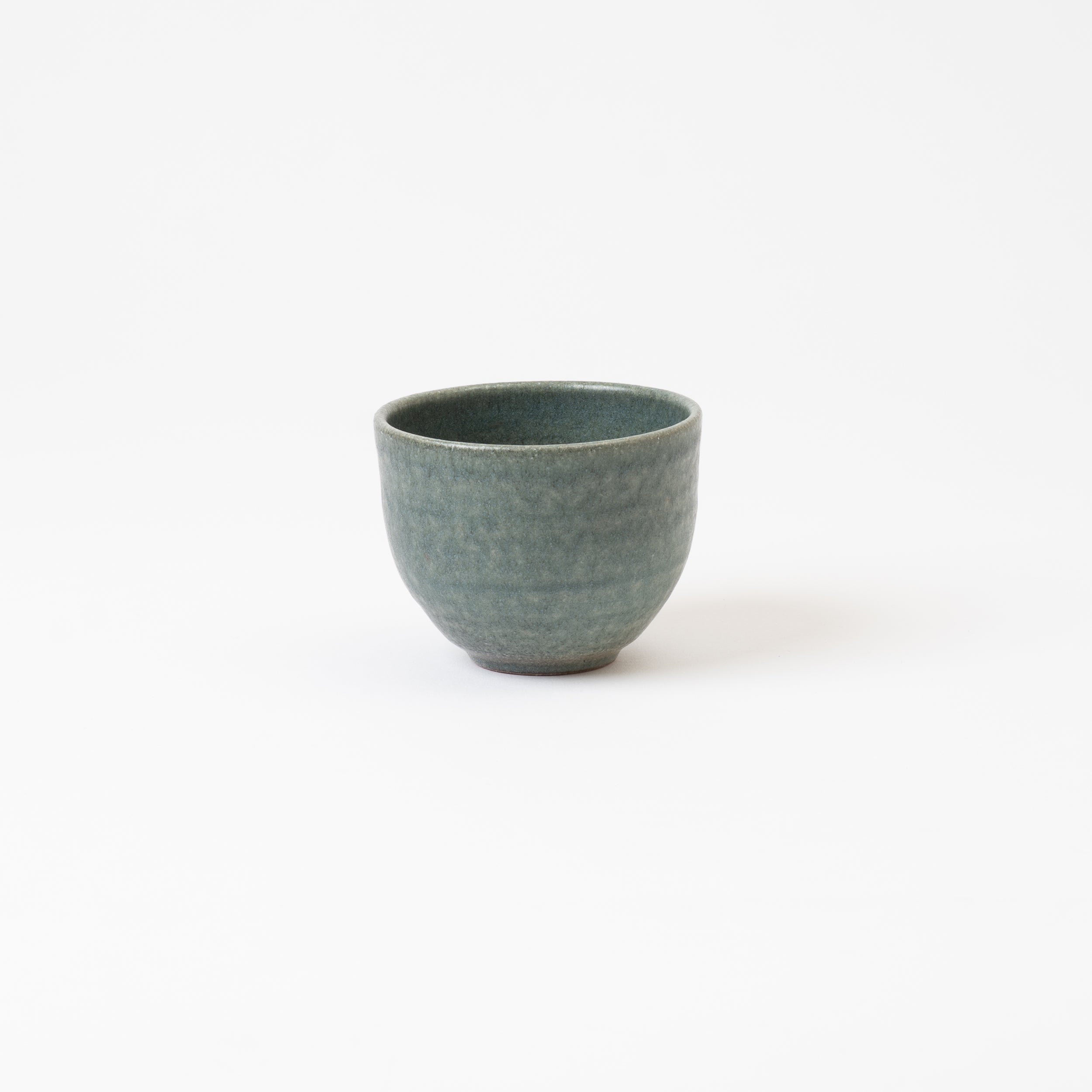 Handcrafted Shigaraki Tea Cup inCeladon, , – TEIBAN WARE, made in Japan