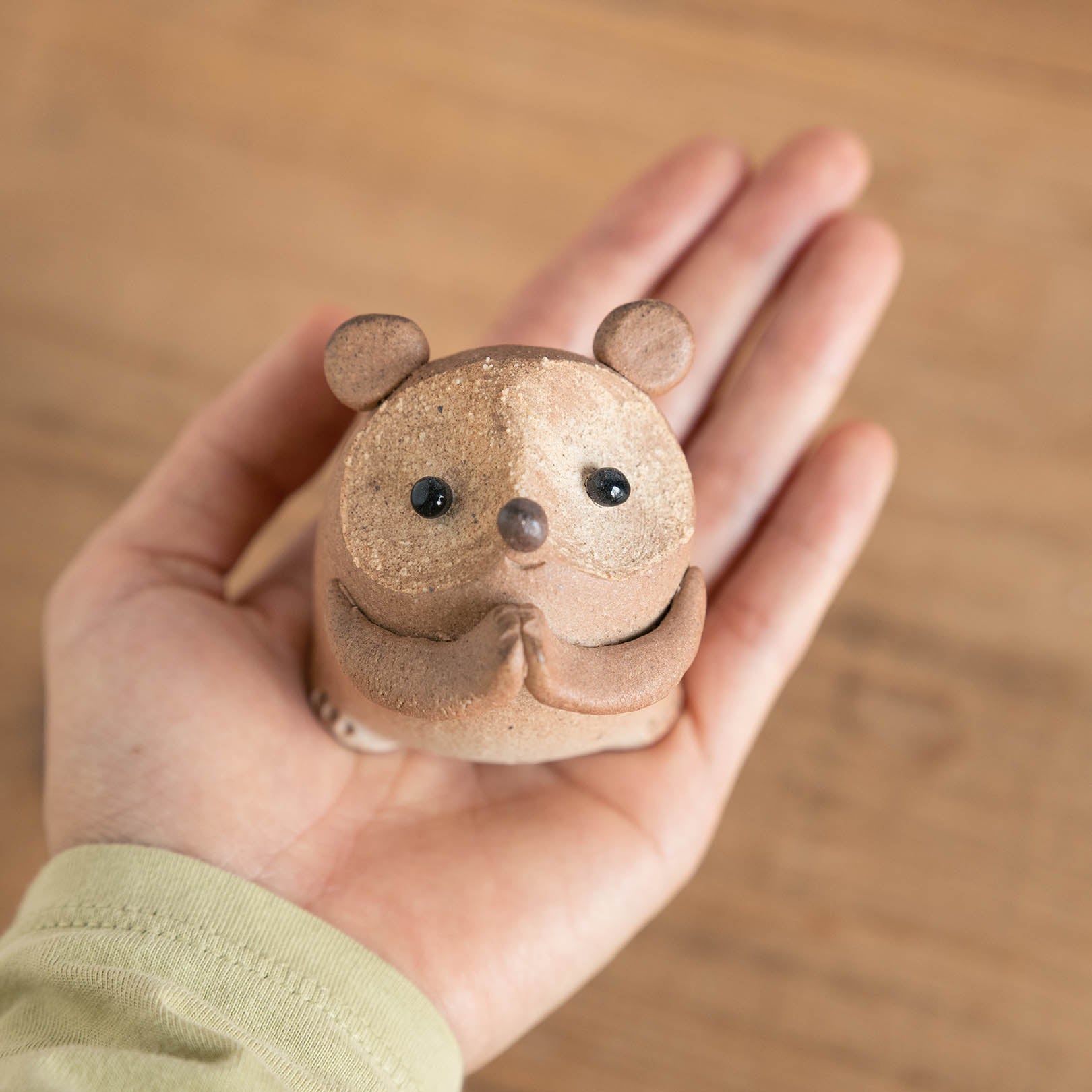 Handcrafted Shigaraki Wishing Tanuki inNo. 2, , – hoccori, made in Japan