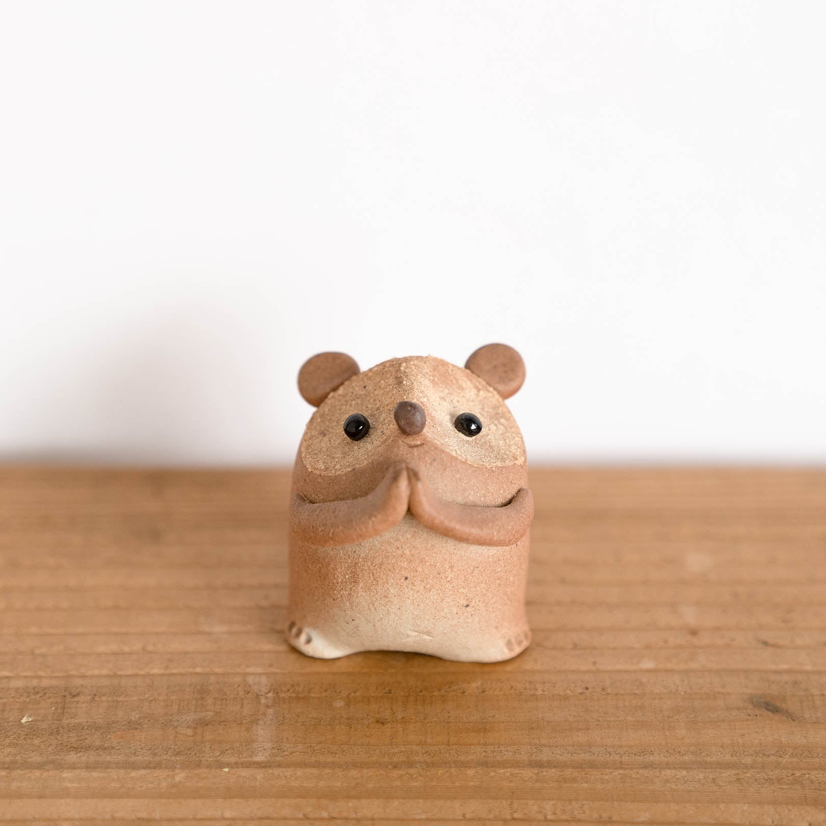 Handcrafted Shigaraki Wishing Tanuki inNo. 2, , – hoccori, made in Japan