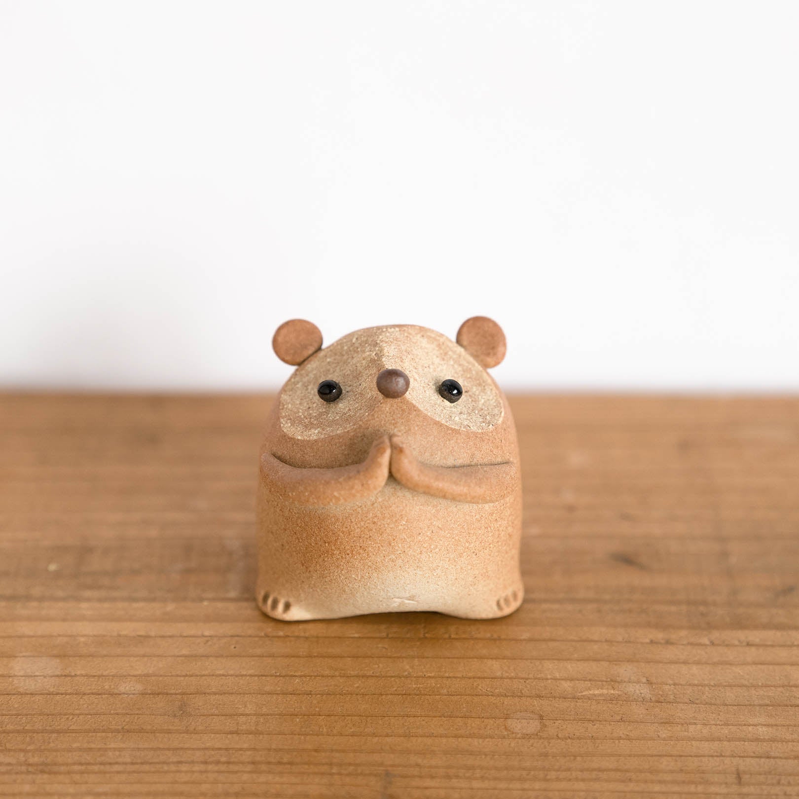 Handcrafted Shigaraki Wishing Tanuki inNo. 2, , – hoccori, made in Japan