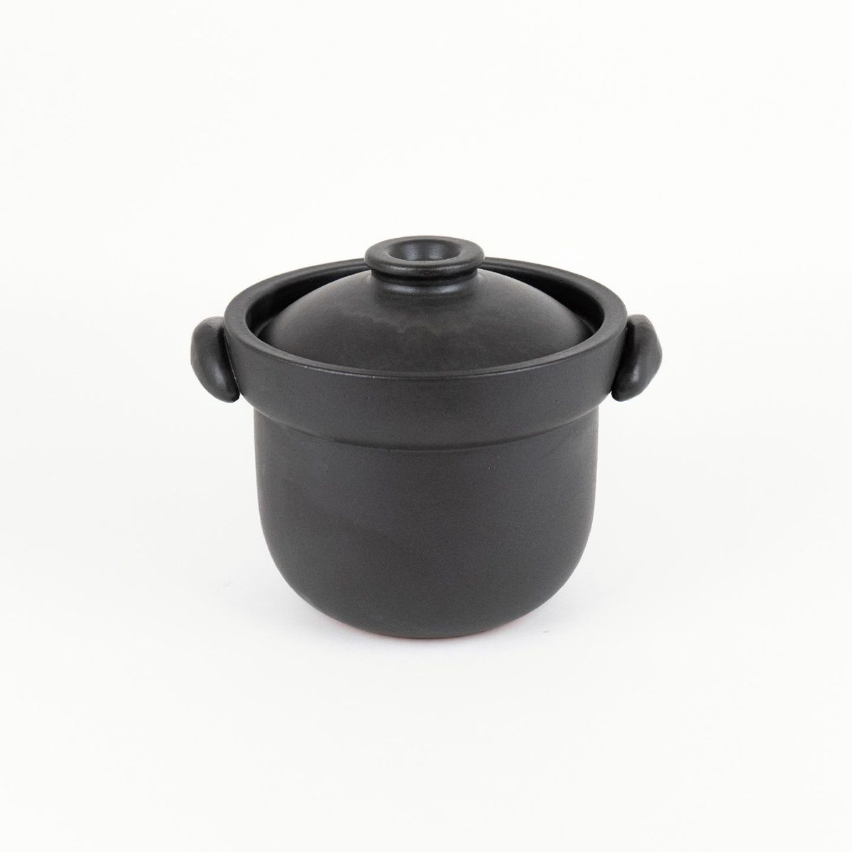 Rice Cooker for 4 Cups-handmade Shigaraki Kitchenware / Rice Cookers-Clay Cooking Utensils-Meizan Kiln