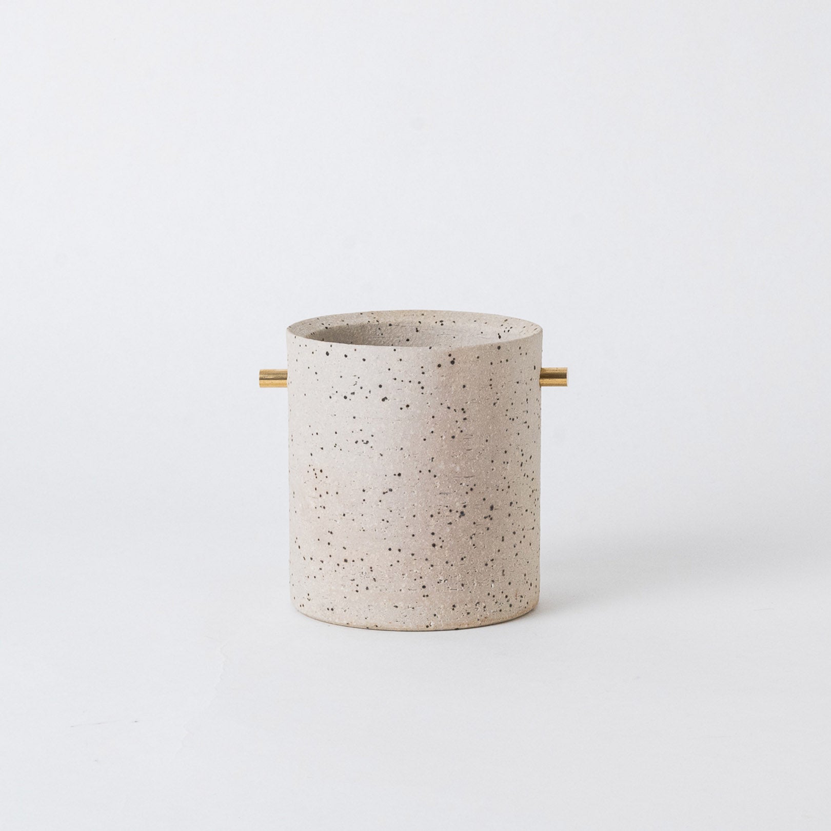 TEOKE vase S-handmade Shigaraki Homeware / Vases-HIJICA-Meizan Kiln