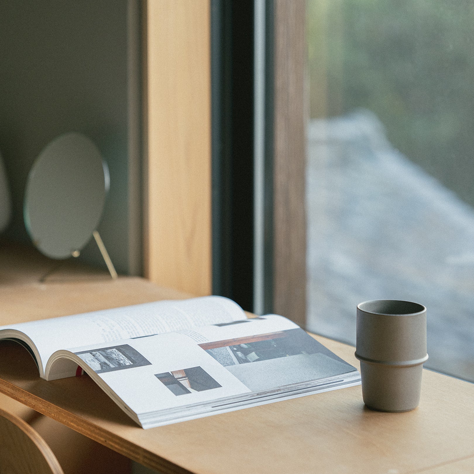 Tumbler 250ml-handmade Shigaraki Tableware / Cups & Teacups-HIJICA-Meizan Kiln