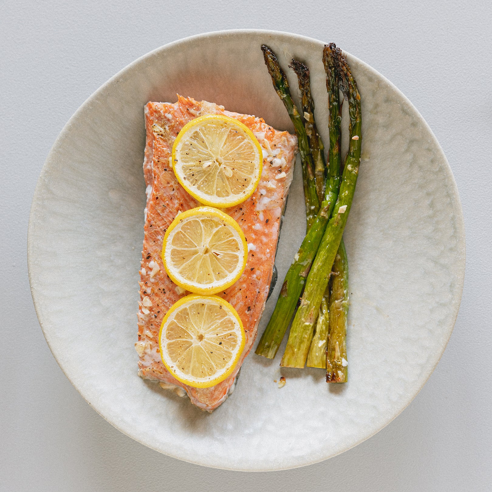 Dinner Plate 24cm-handmade Shigaraki Tableware / Plates-HIJICA-Meizan Kiln