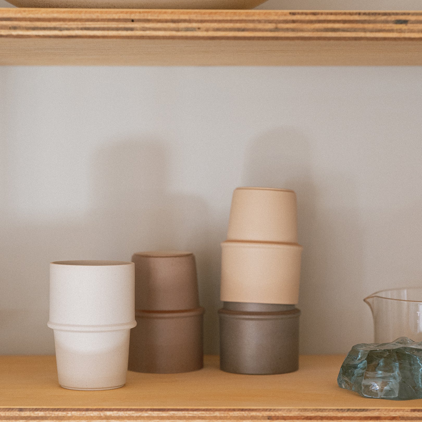 Tumbler 250ml-handmade Shigaraki Tableware / Cups & Teacups-HIJICA-Meizan Kiln