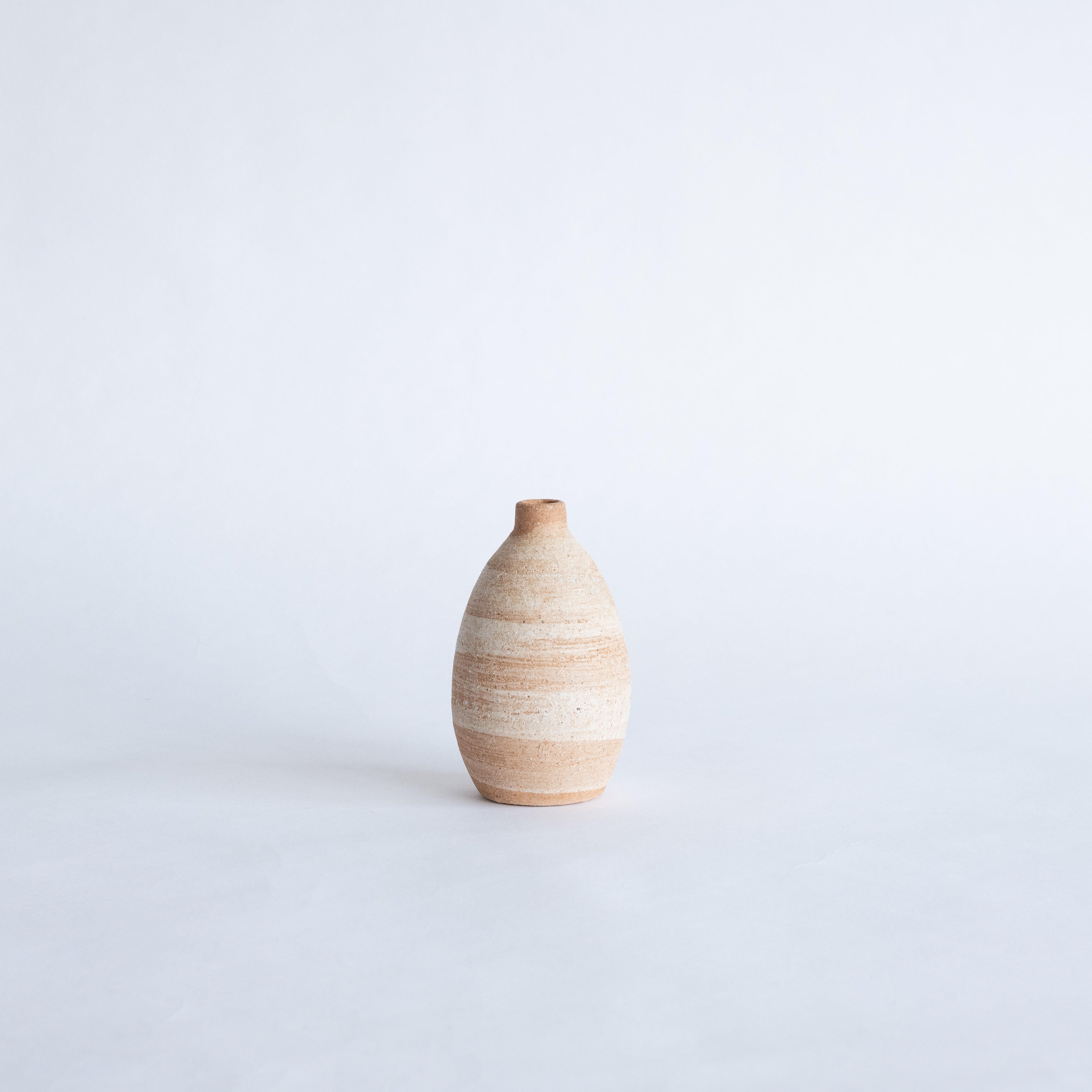 Small Vase-handmade Shigaraki Homeware / Vases-HIBI-Meizan Kiln