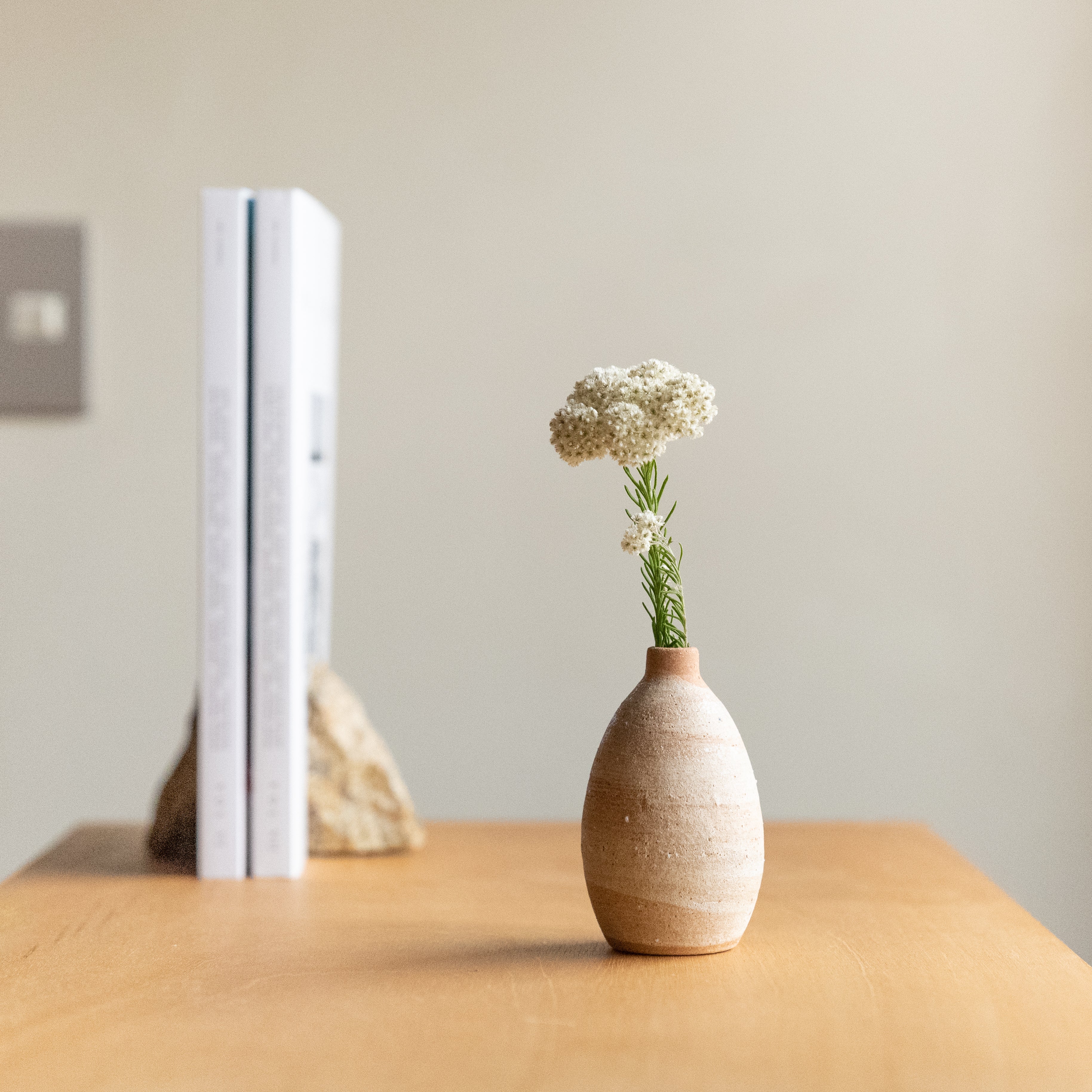 Small Vase-handmade Shigaraki Homeware / Vases-HIBI-Meizan Kiln