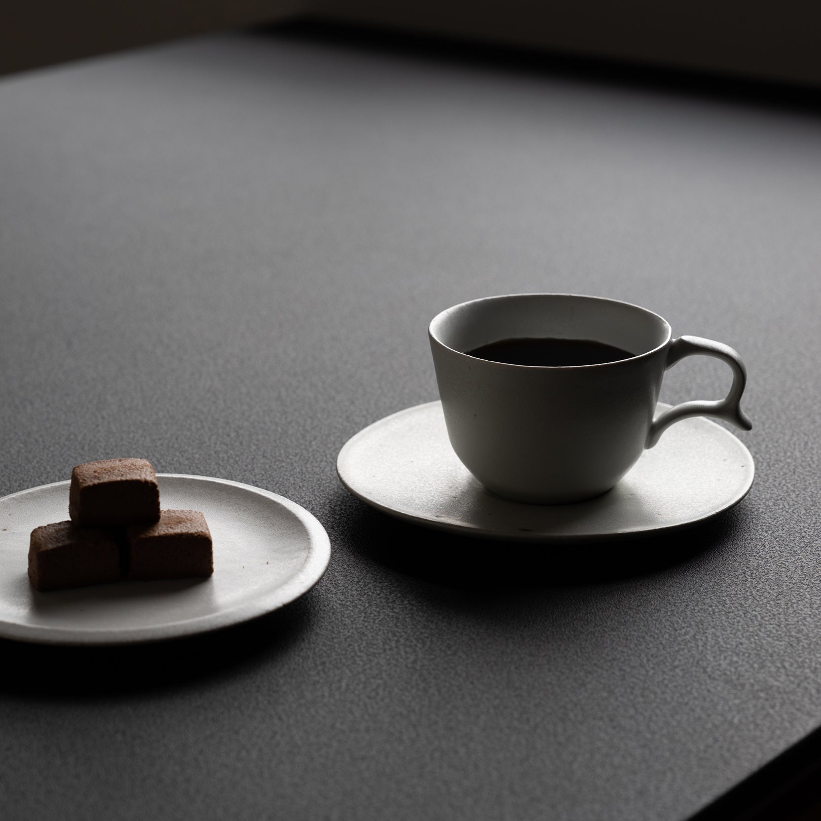 Handcrafted Shigaraki coffee cup inBlack, , – secca, made in Japan