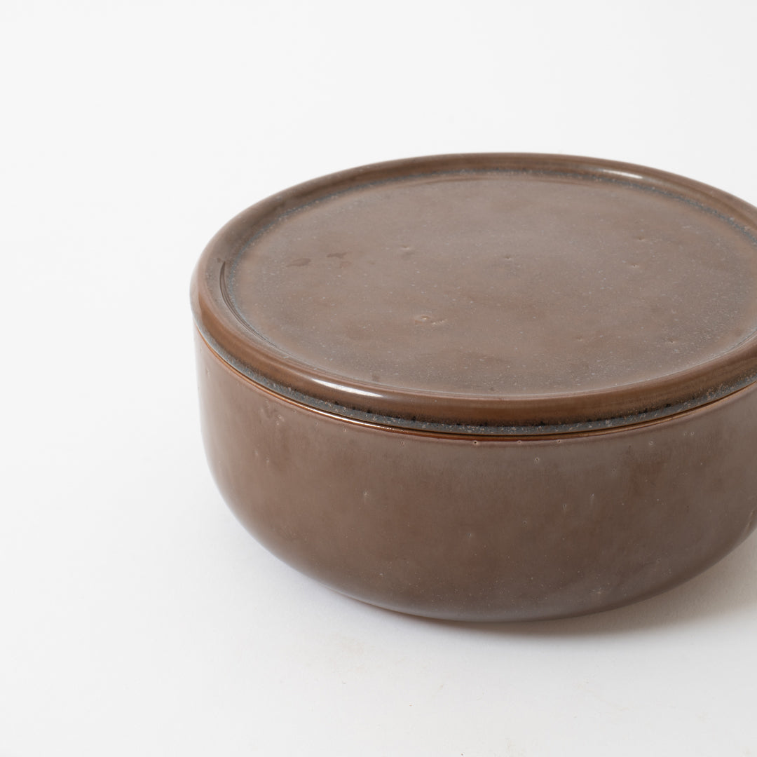 Handcrafted Shigaraki Compact Pickling Jar inWhite, , – Clay Cooking Utensils, made in Japan
