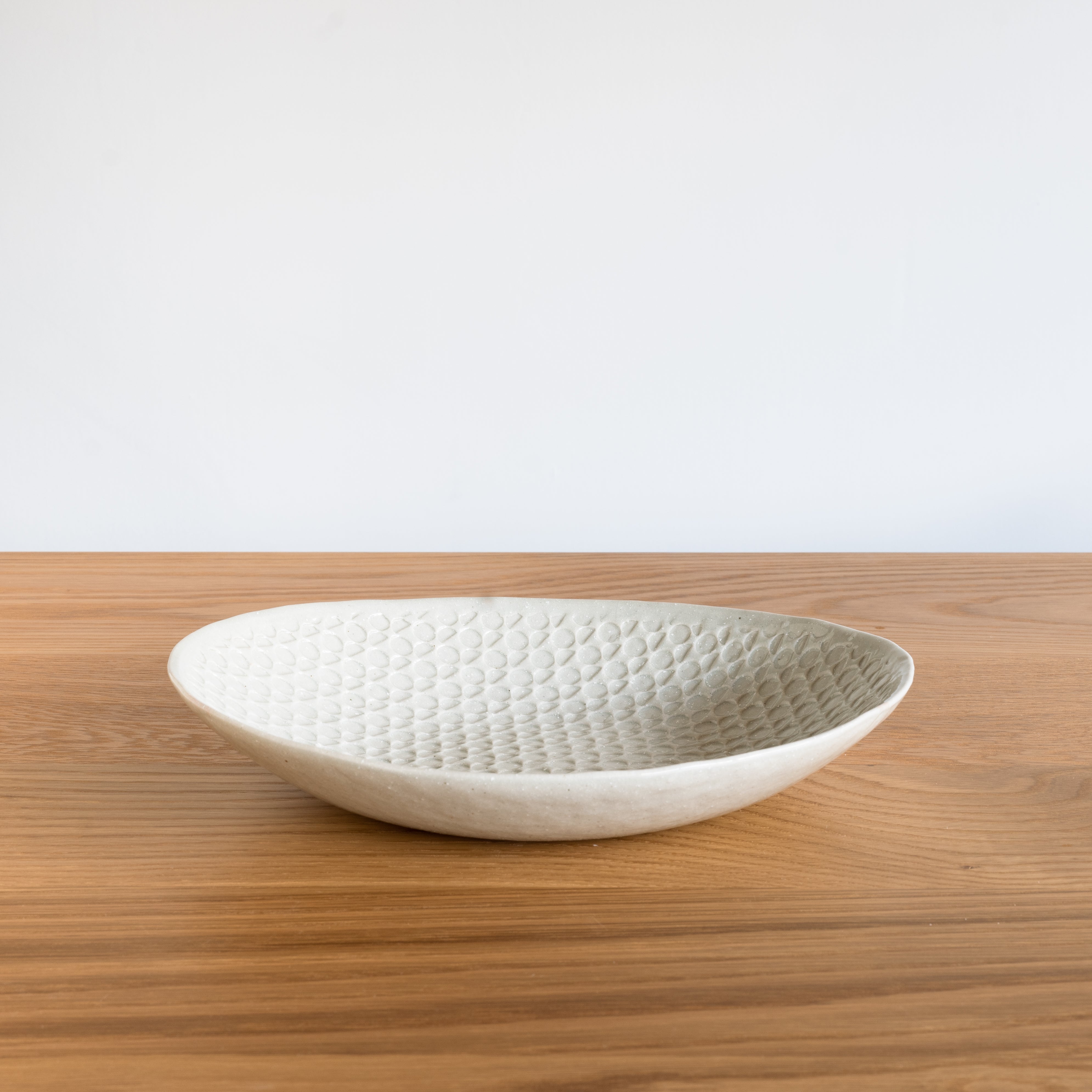 Handcrafted Shigaraki Deep Plate Medium inCeladon, , – Hitotsuki, made in Japan