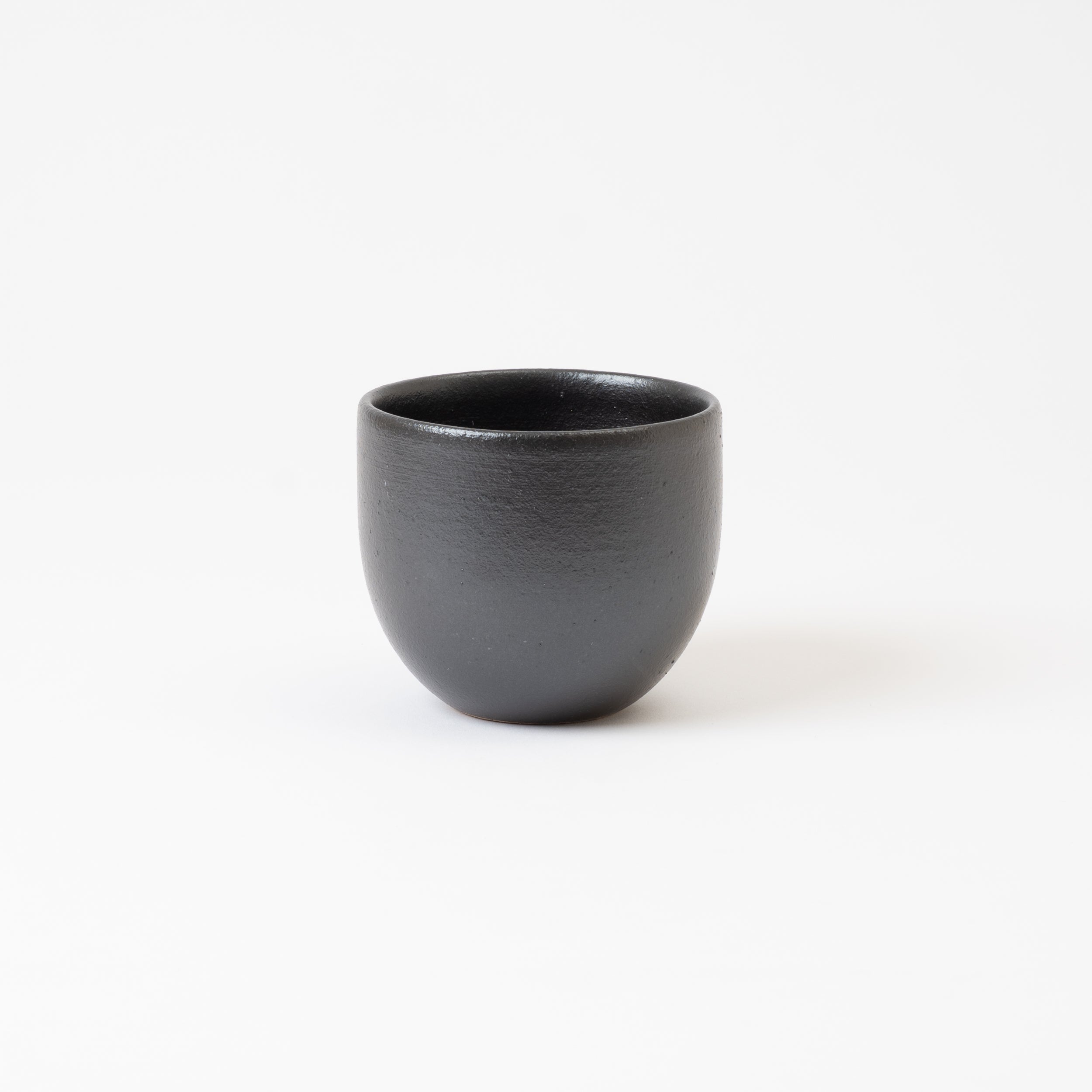 Handcrafted Shigaraki Drinking Bowl inReddish Black, , – TEIBAN WARE, made in Japan