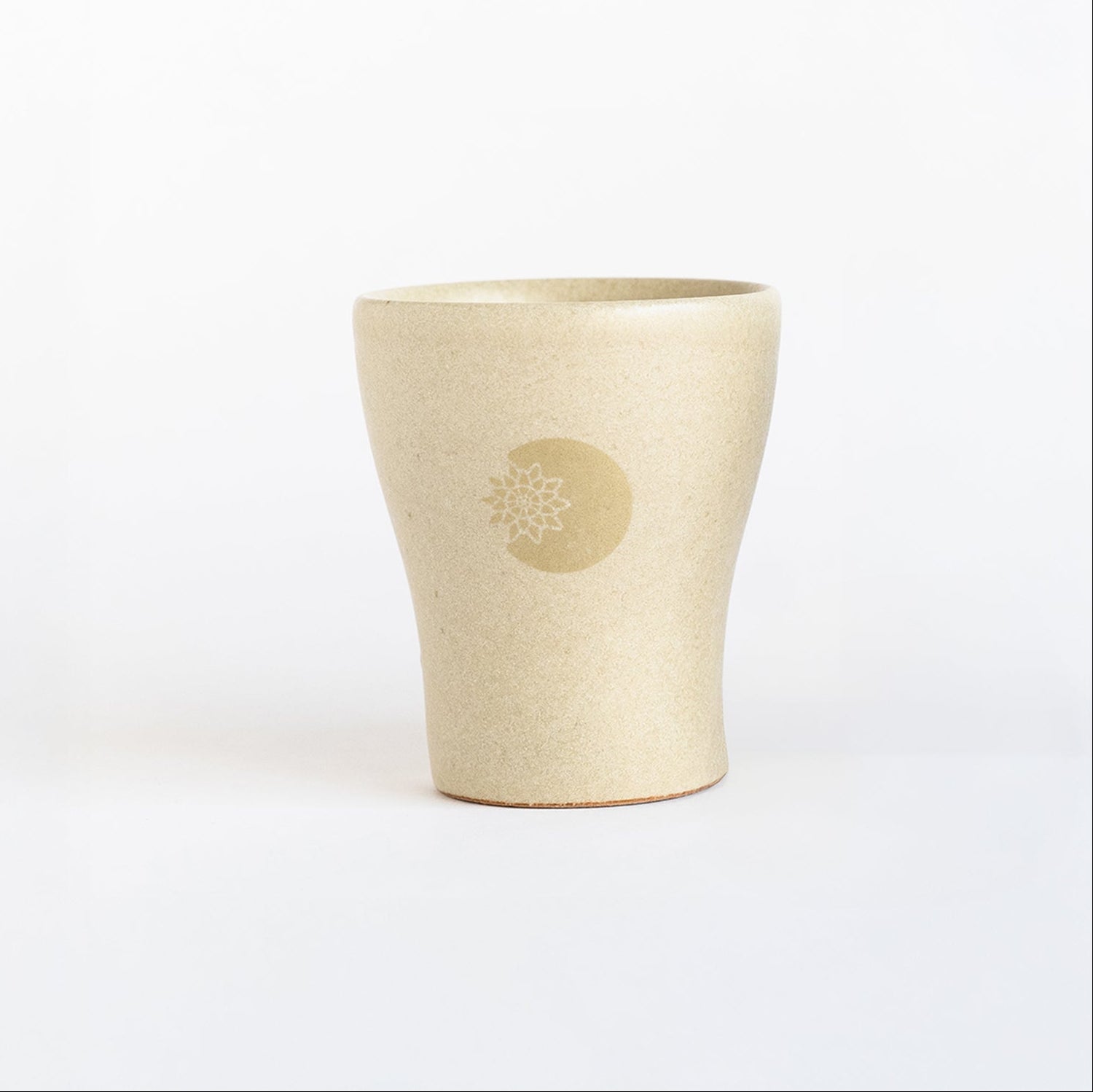 Handcrafted Shigaraki Floral Emblem Cup M inNatural, , – Floral Emblem, made in Japan