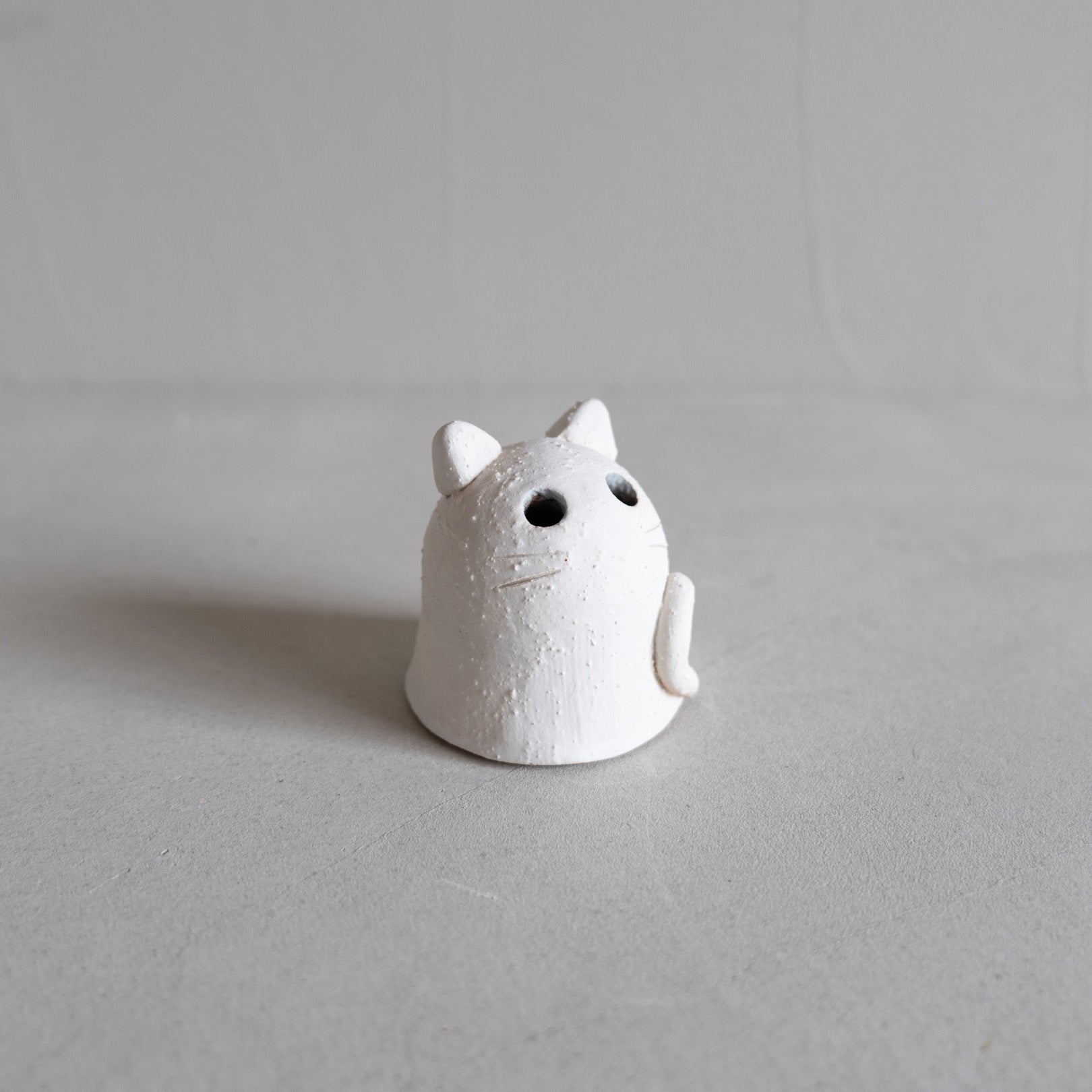 Handcrafted Shigaraki Ghost Cat inLarge, , – Halloween, made in Japan