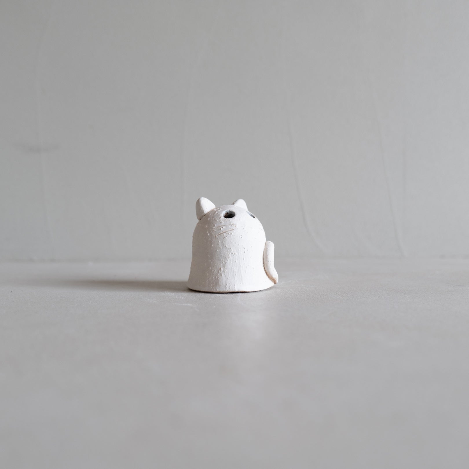 Handcrafted Shigaraki Ghost Cat inLarge, , – Halloween, made in Japan