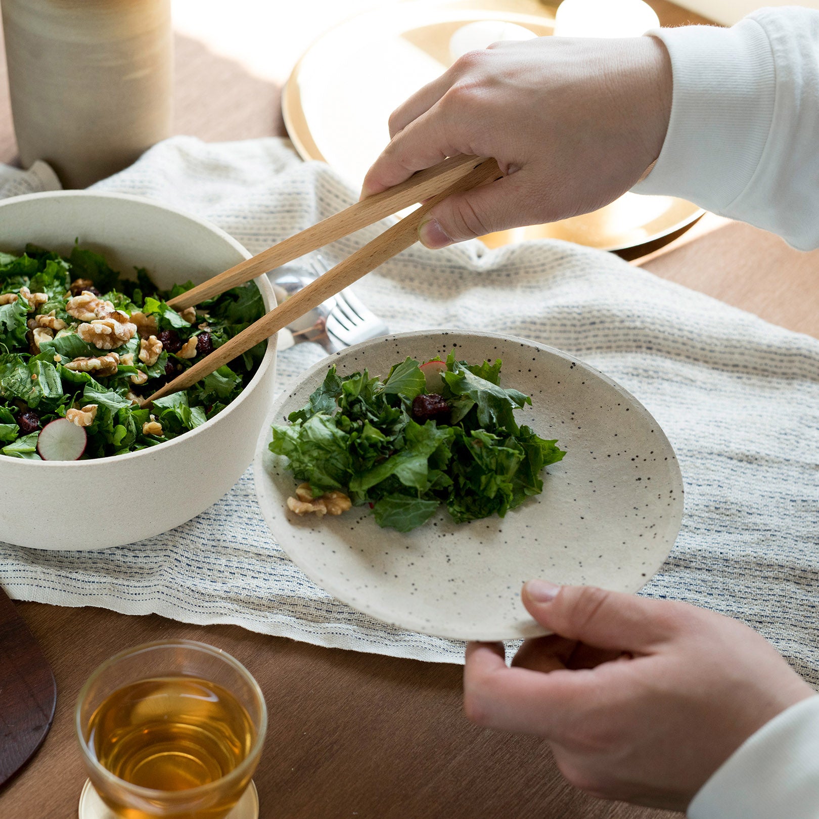 PLATE-handmade Shigaraki Tableware / Plates-GRAIN WARE-Meizan Kiln