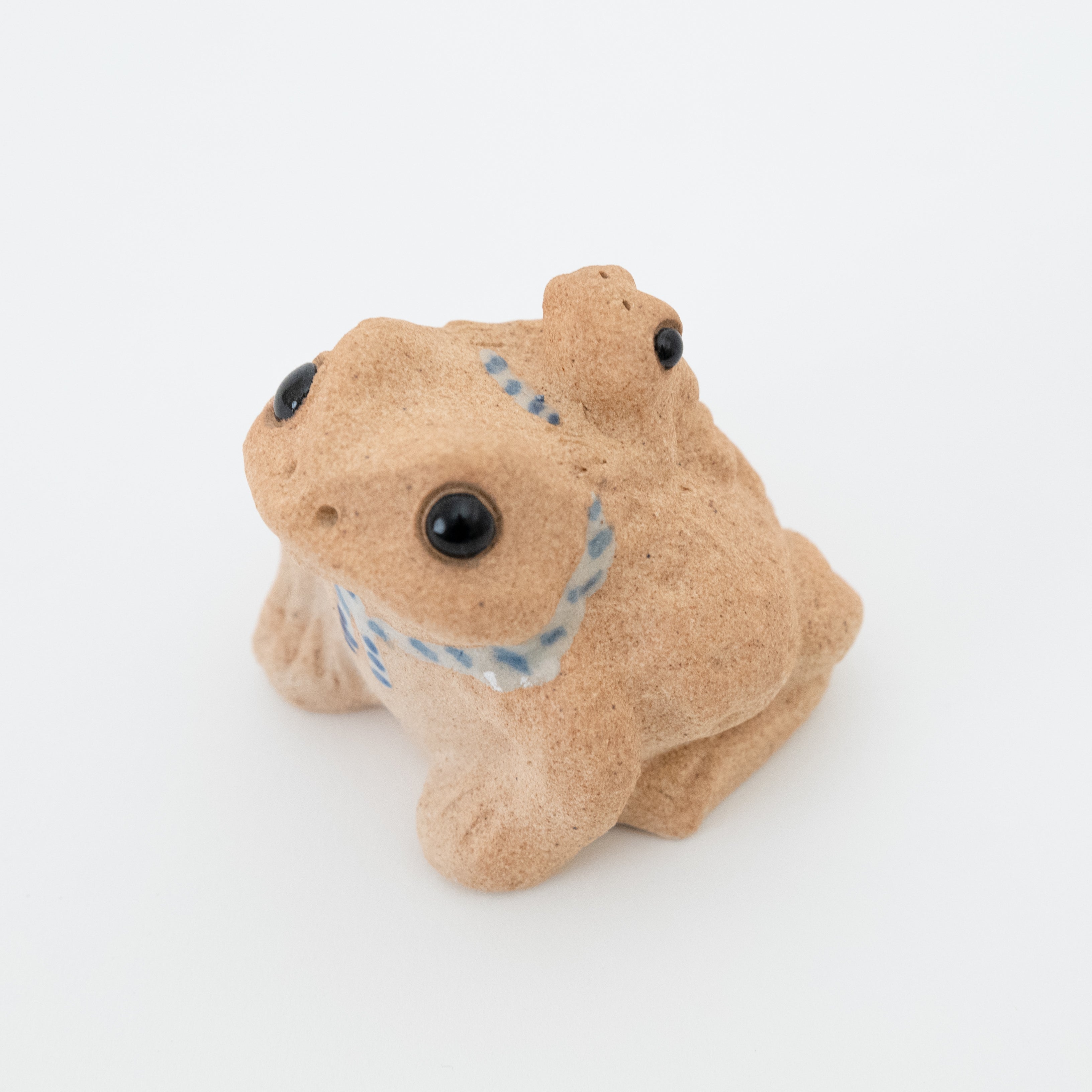 Handcrafted Shigaraki Hand Towel Frog inNo. 2, , – hoccori, made in Japan