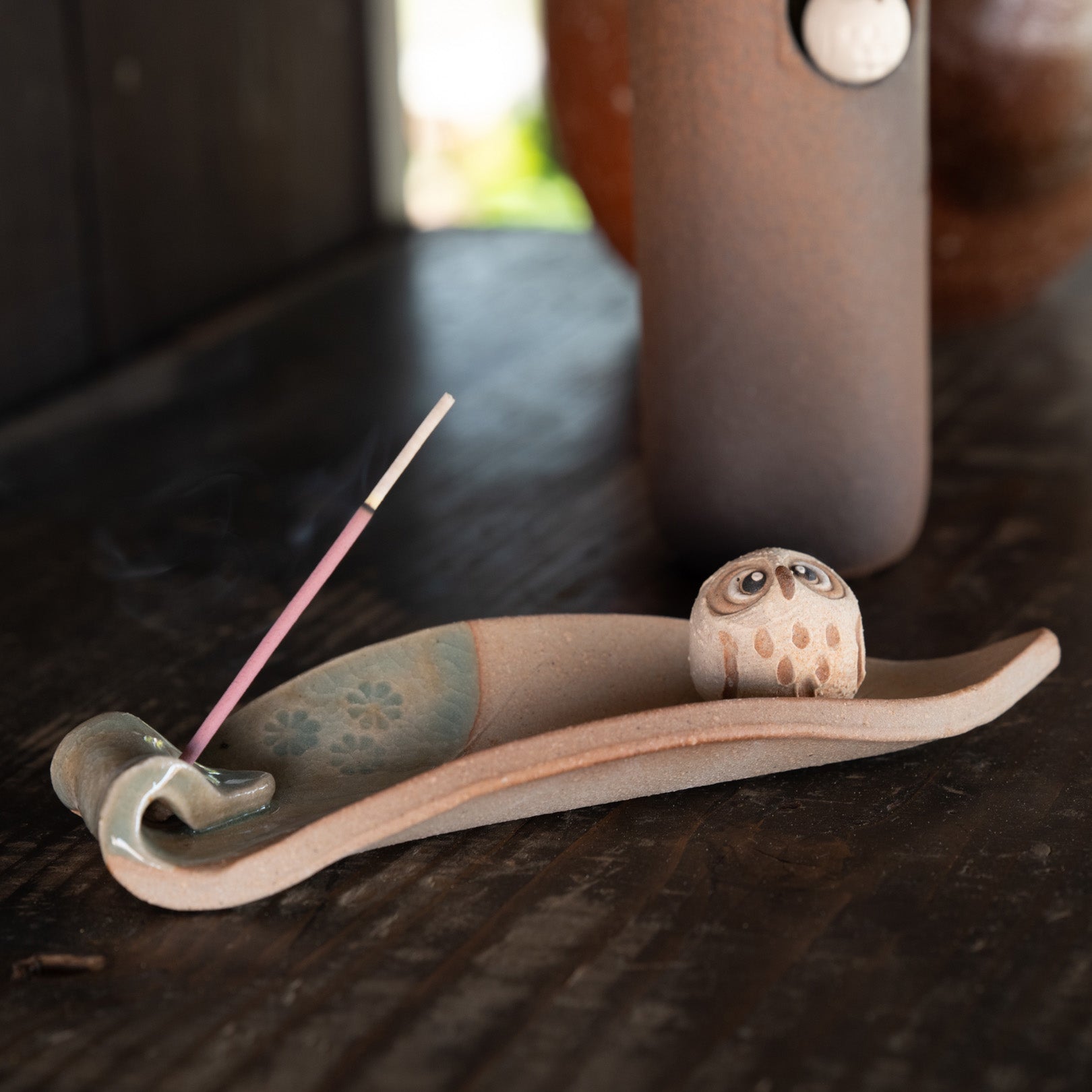 Owl Incense Holder