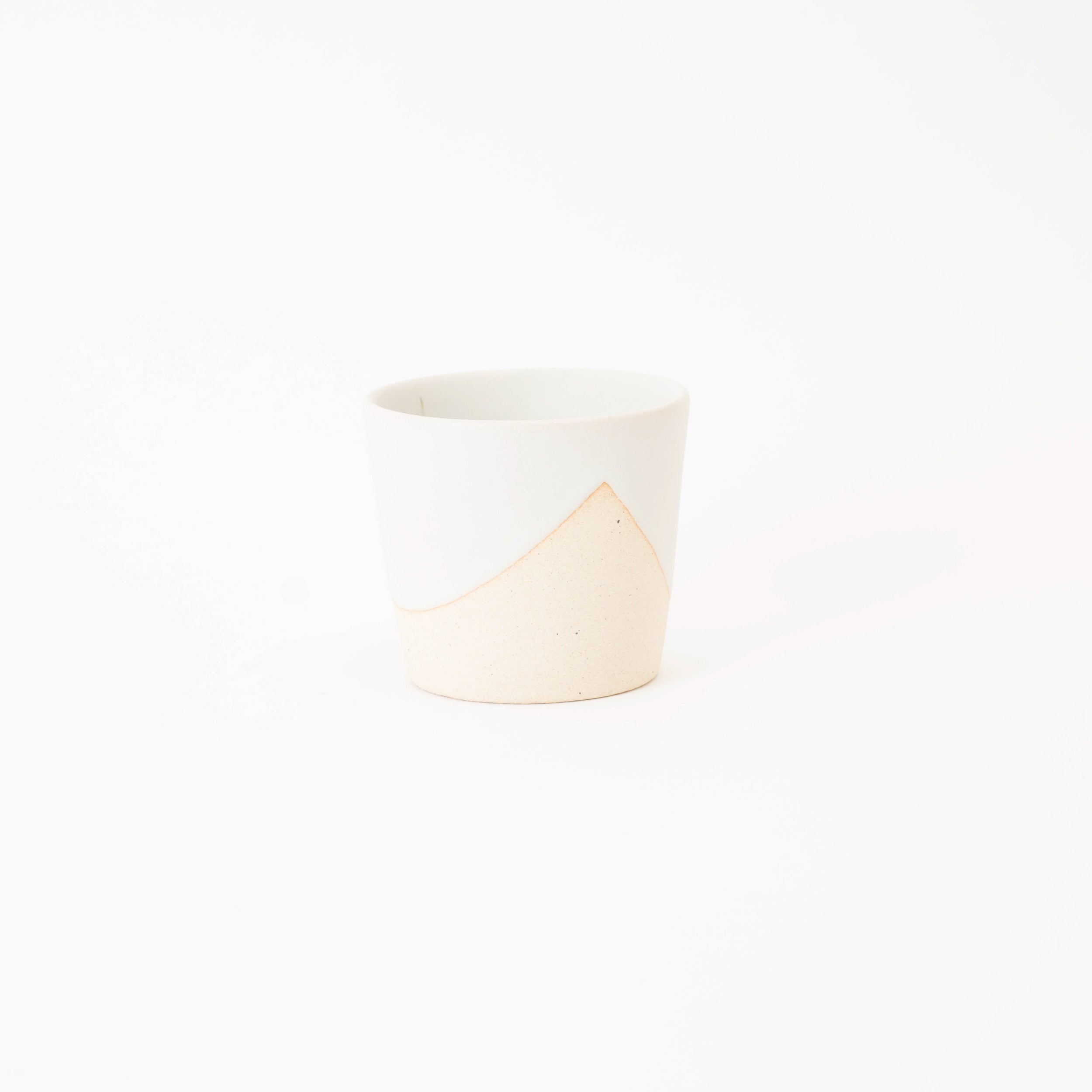 Handcrafted Shigaraki Matching Cup Big inWhite, , – codomono, made in Japan