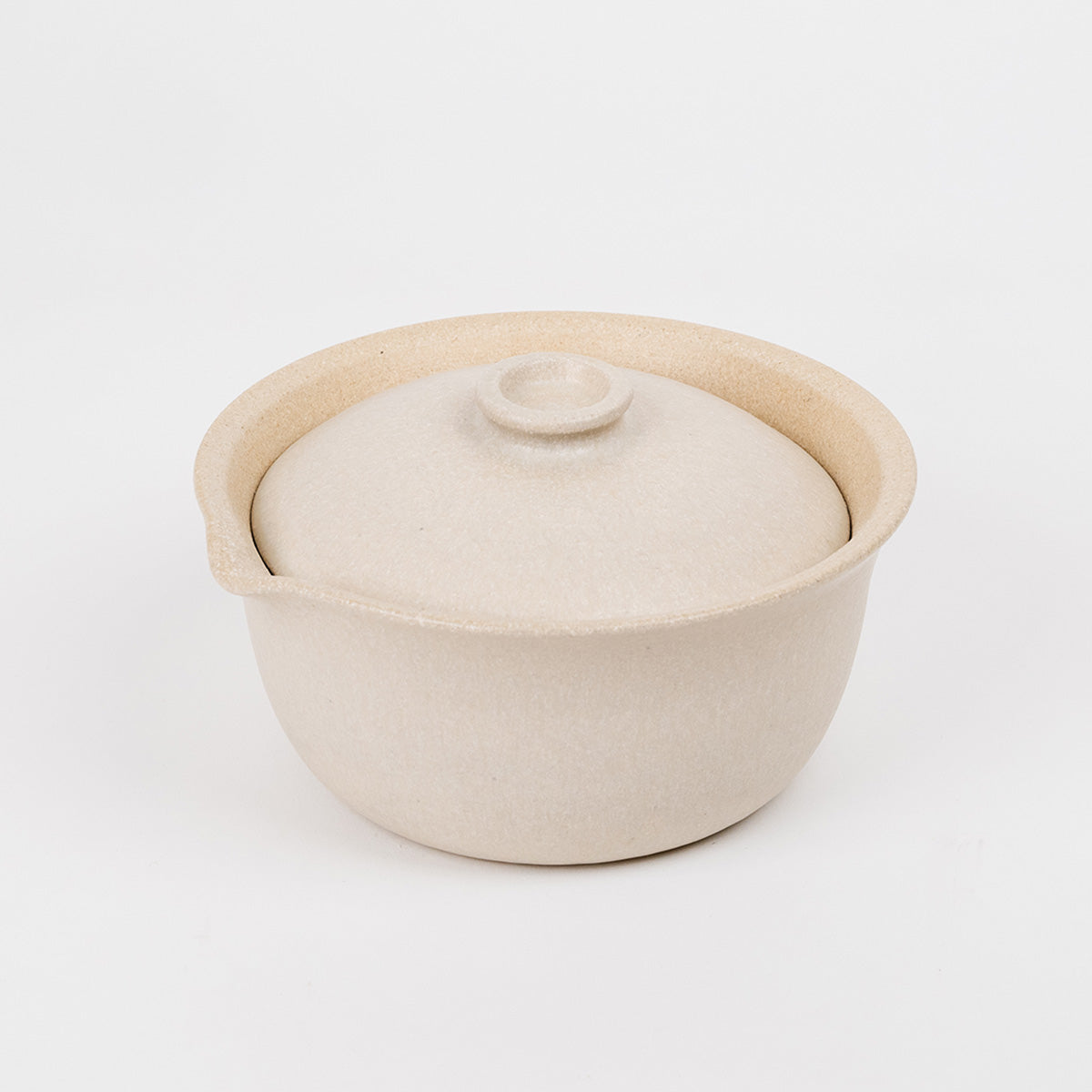 Handcrafted Shigaraki Microwave Clay Steamer inIvory, , – Clay Cooking Utensils, made in Japan