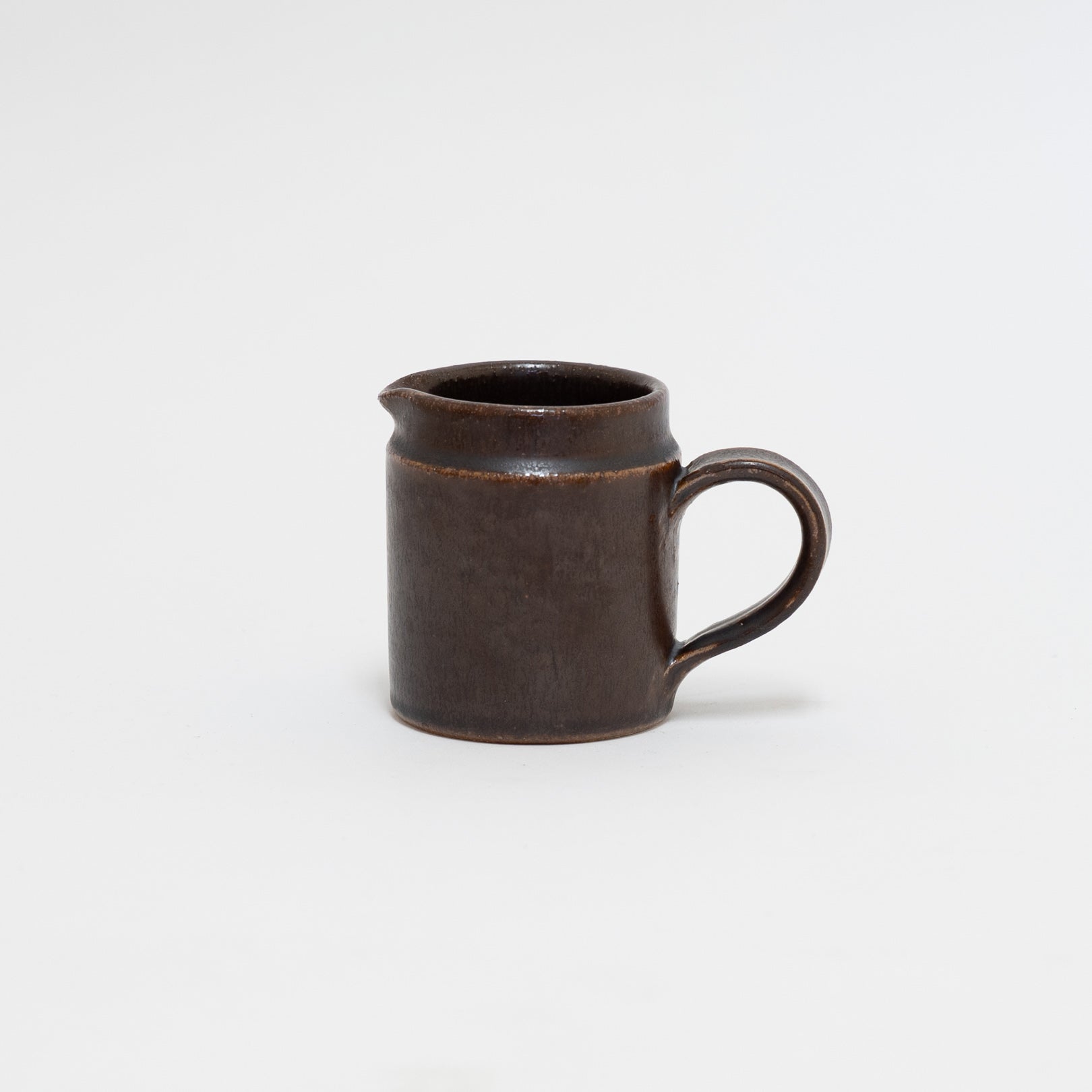 Handcrafted Shigaraki Milk Pitcher inAmber, , – Clay Cooking Utensils, made in Japan