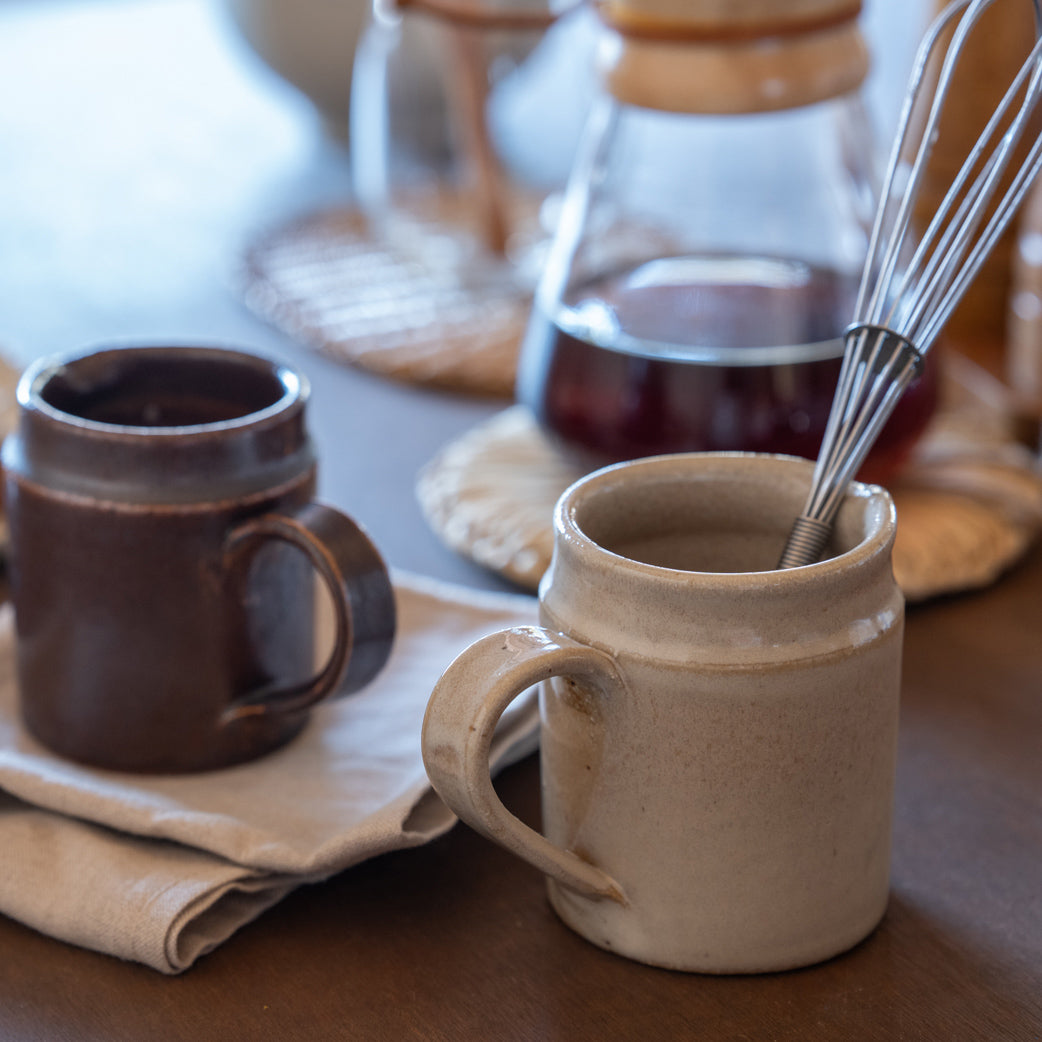 Handcrafted Shigaraki Milk Pitcher inNatural, , – Clay Cooking Utensils, made in Japan