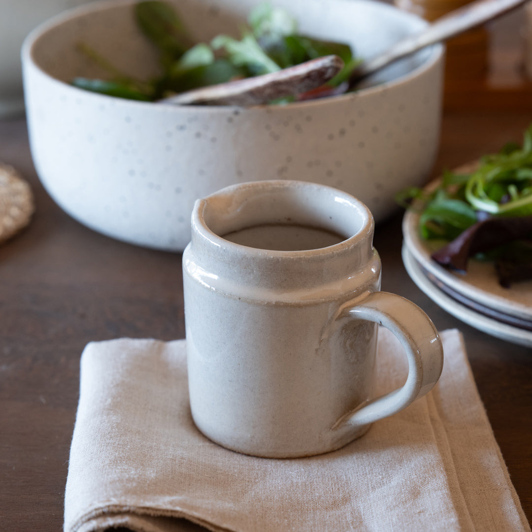 Handcrafted Shigaraki Milk Pitcher inNatural, , – Clay Cooking Utensils, made in Japan