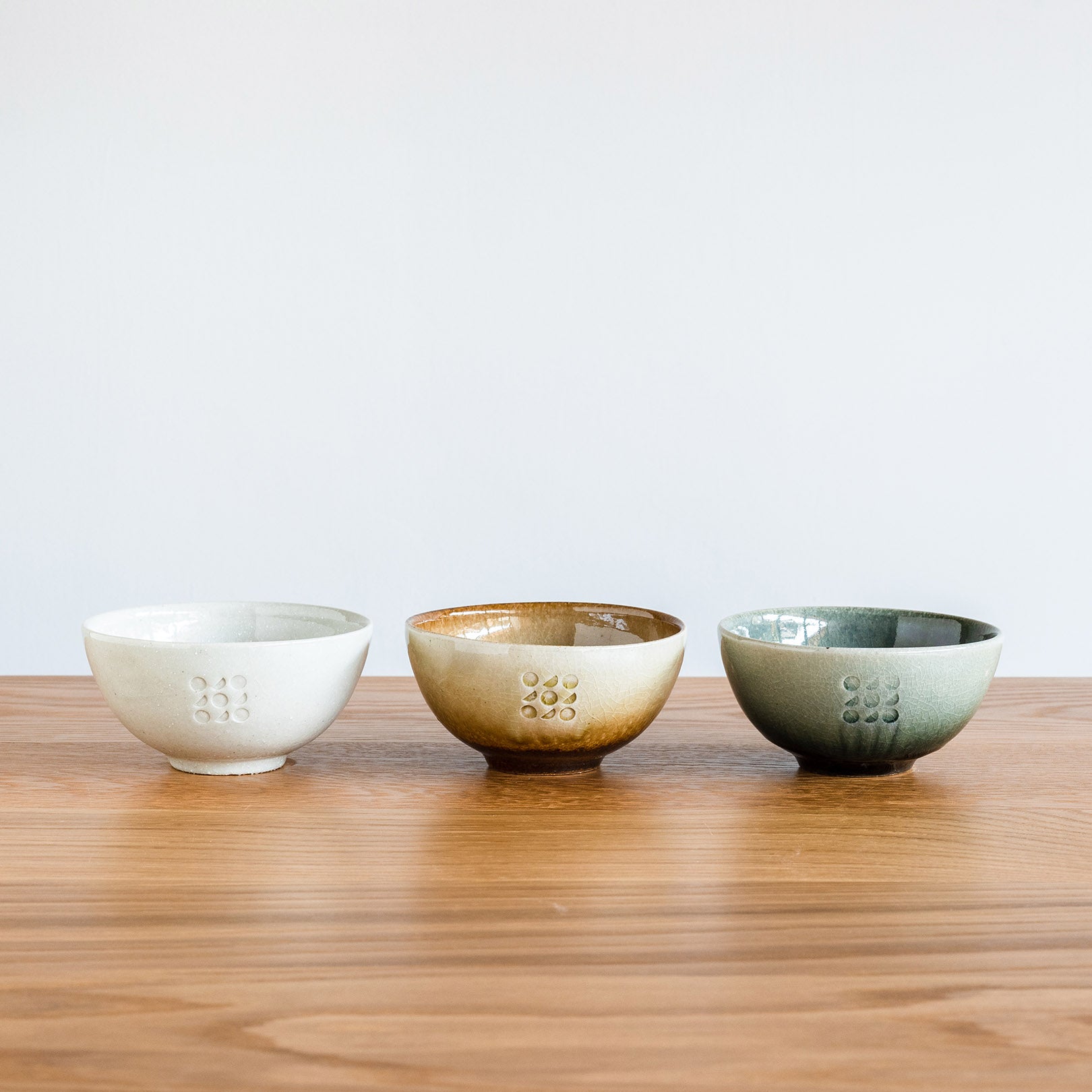 Handcrafted Shigaraki Rice Bowl inCeladon, , – Hitotsuki, made in Japan