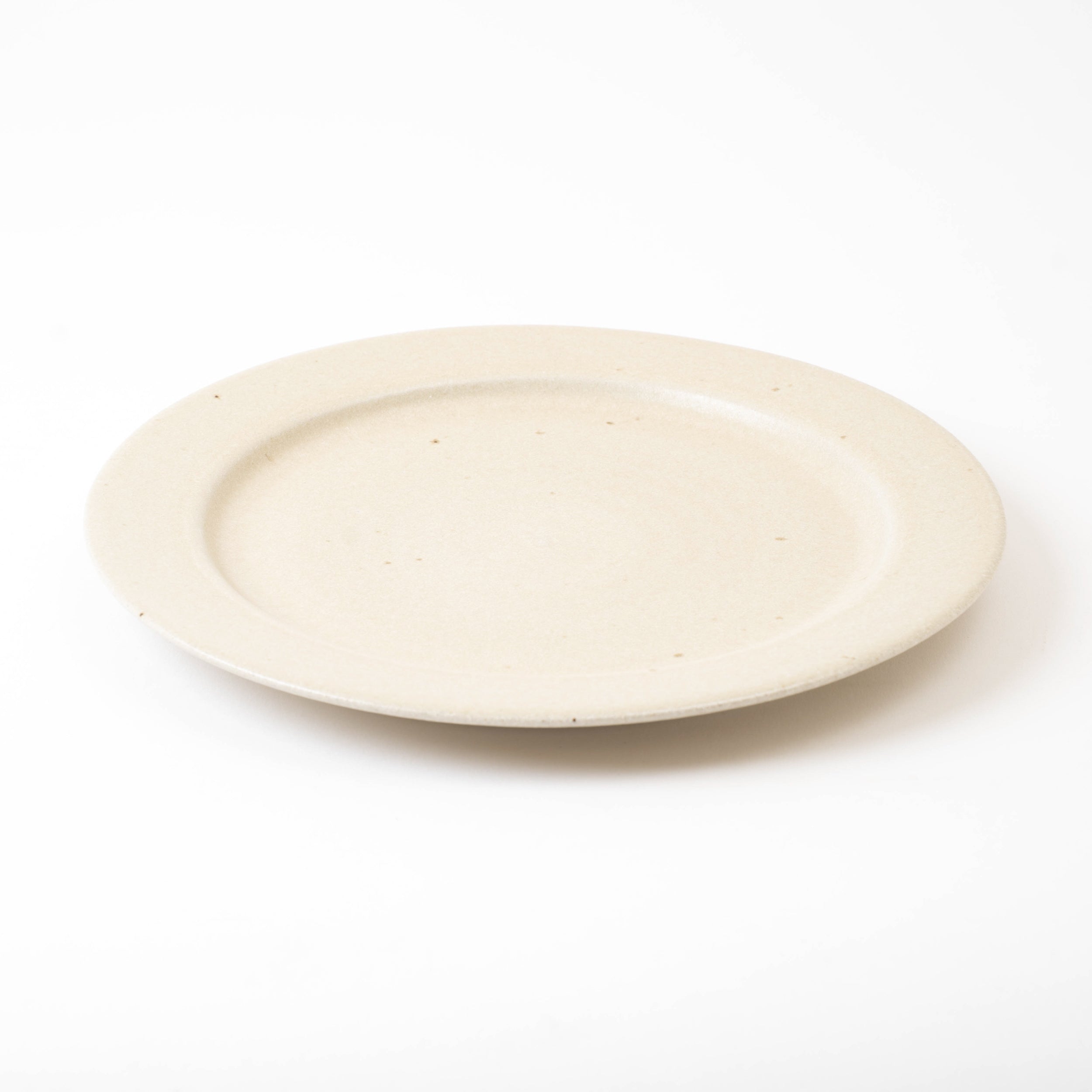 Handcrafted Shigaraki Rim Plate L inNatural, , – TEIBAN WARE, made in Japan